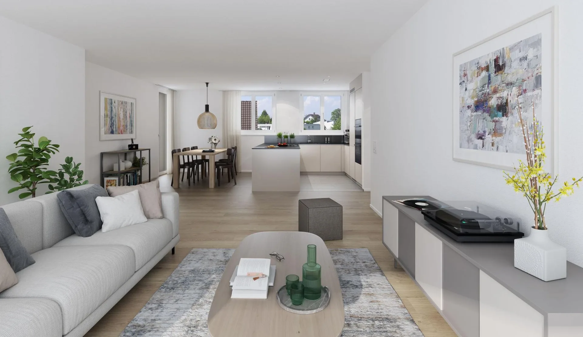 Neubauwohnung im Zentrum von Bottighofen