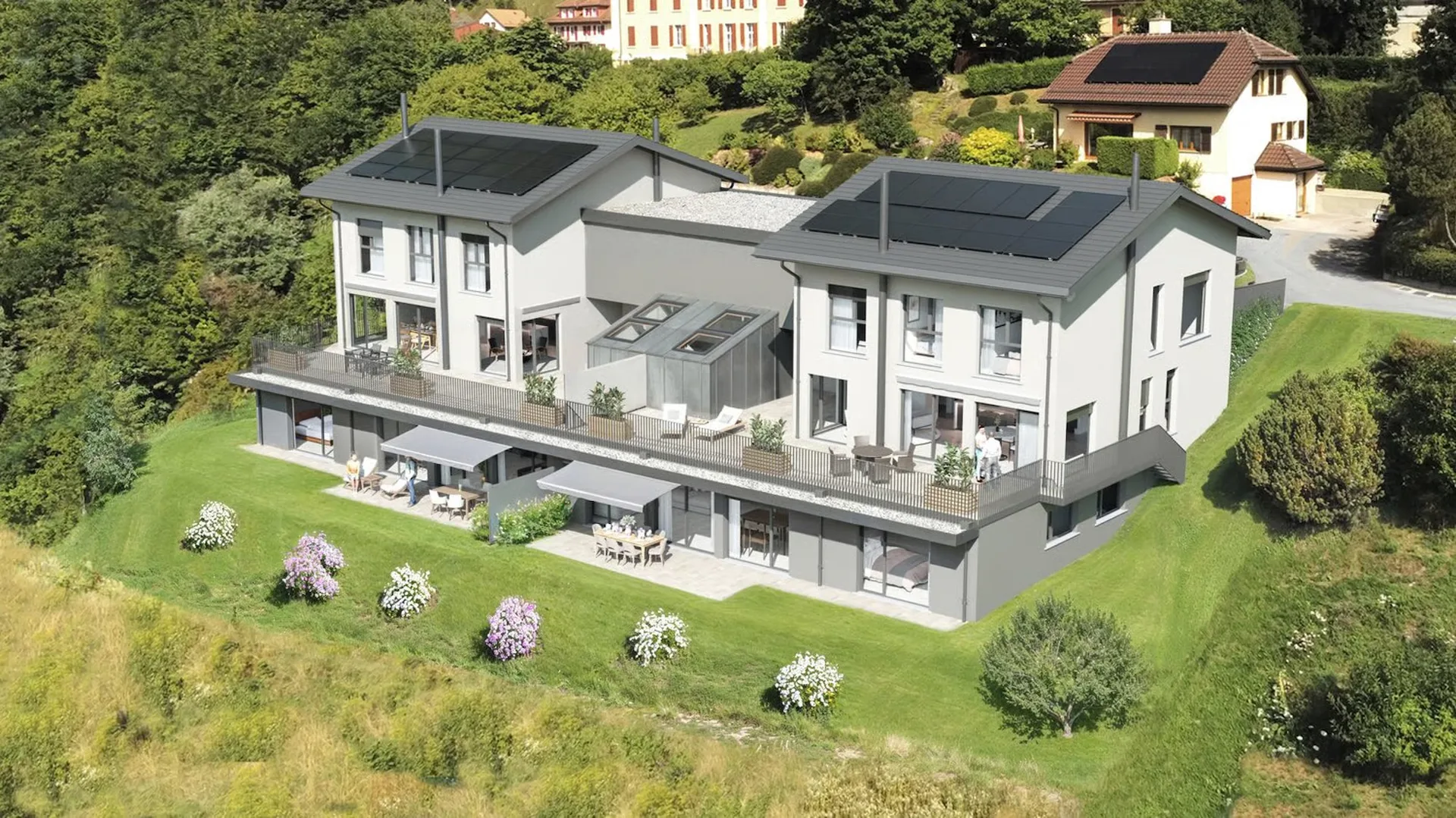 Neue Promotion - 4,5-Zimmer-Wohnung mit Aussicht in Vallorbe