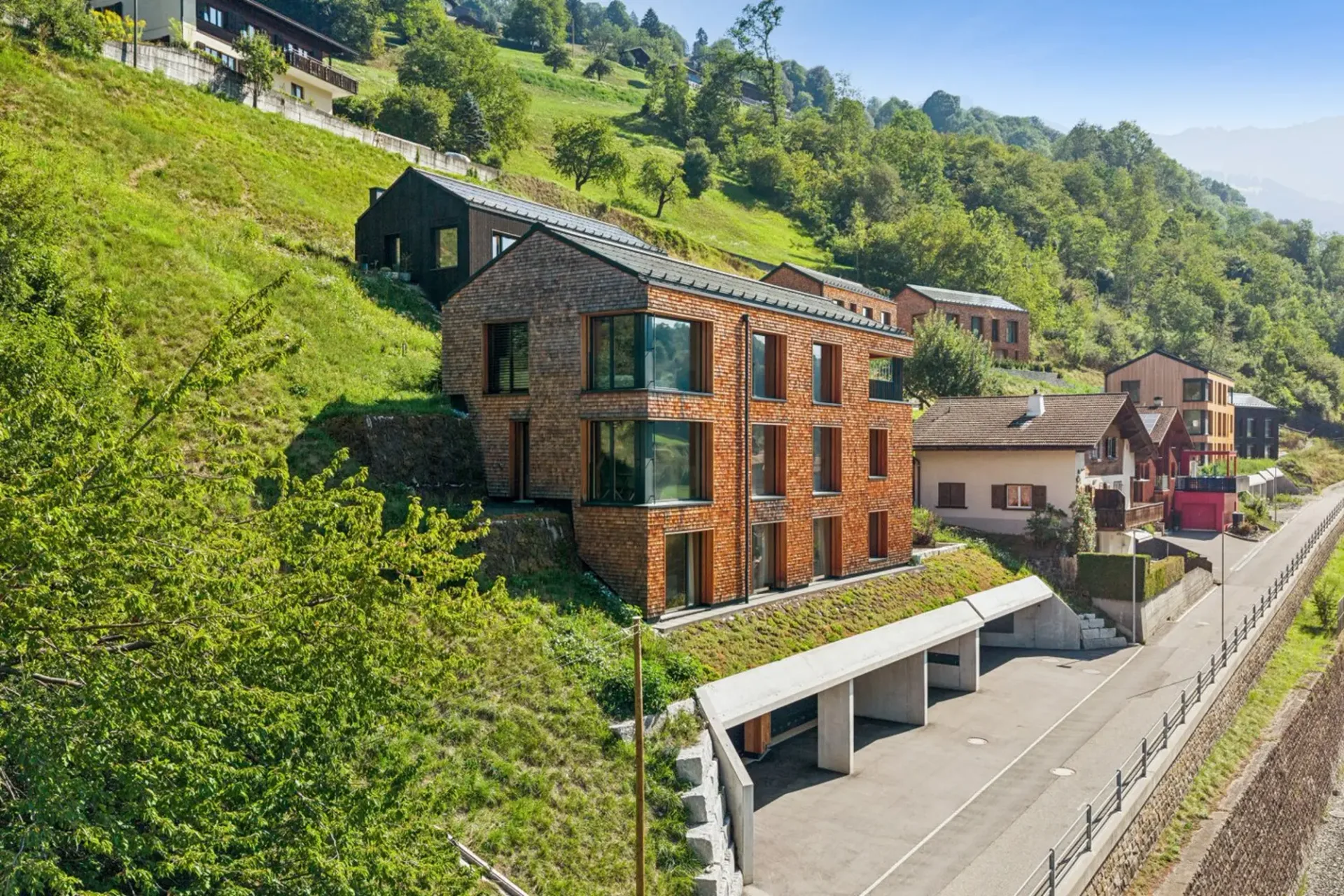 Mietkauf: 2.5-Zimmer-Neubauwohnung mit Weitsicht in Küblis