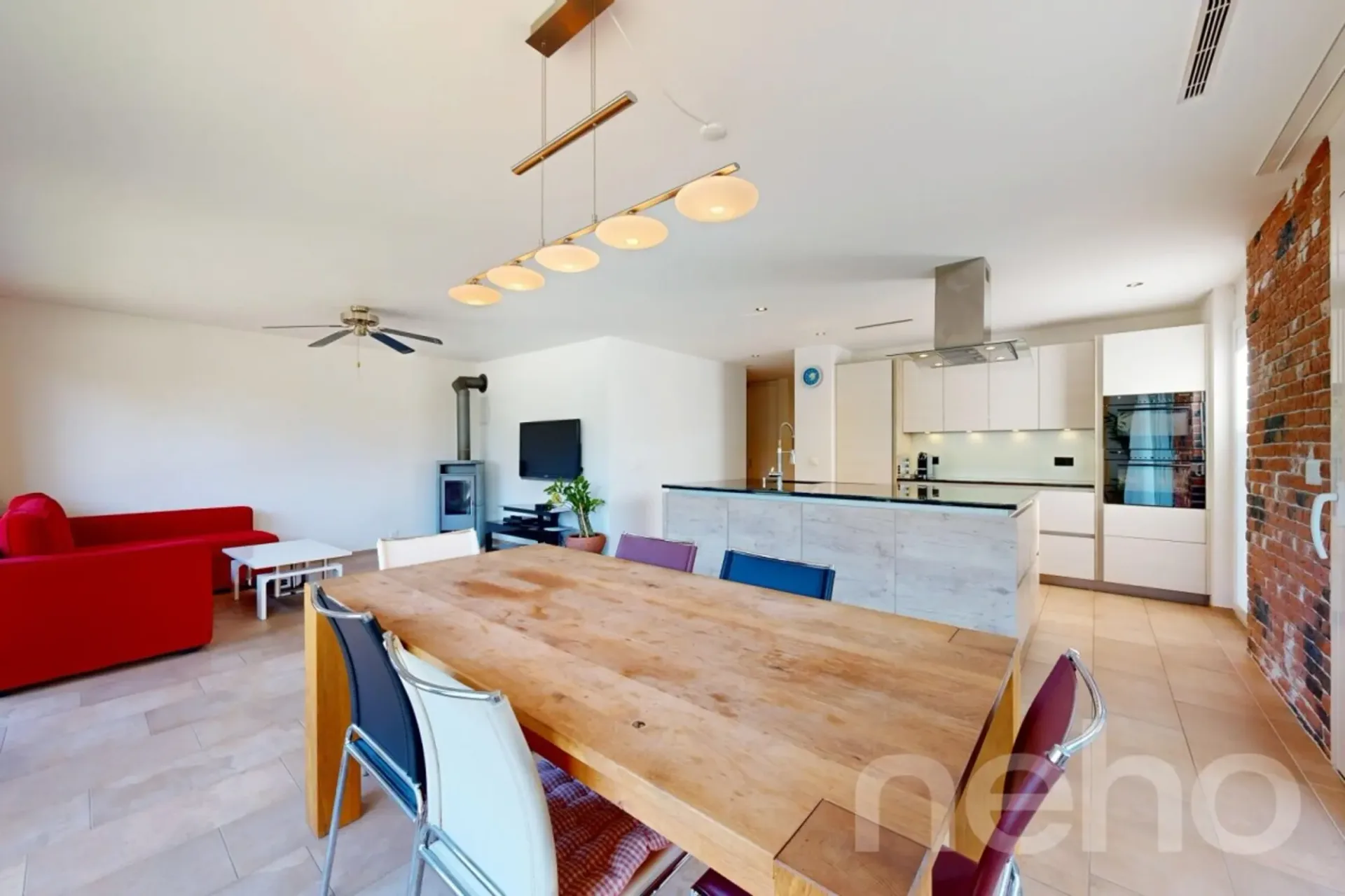 Modern 4.5-room garden apartment with spacious terrace