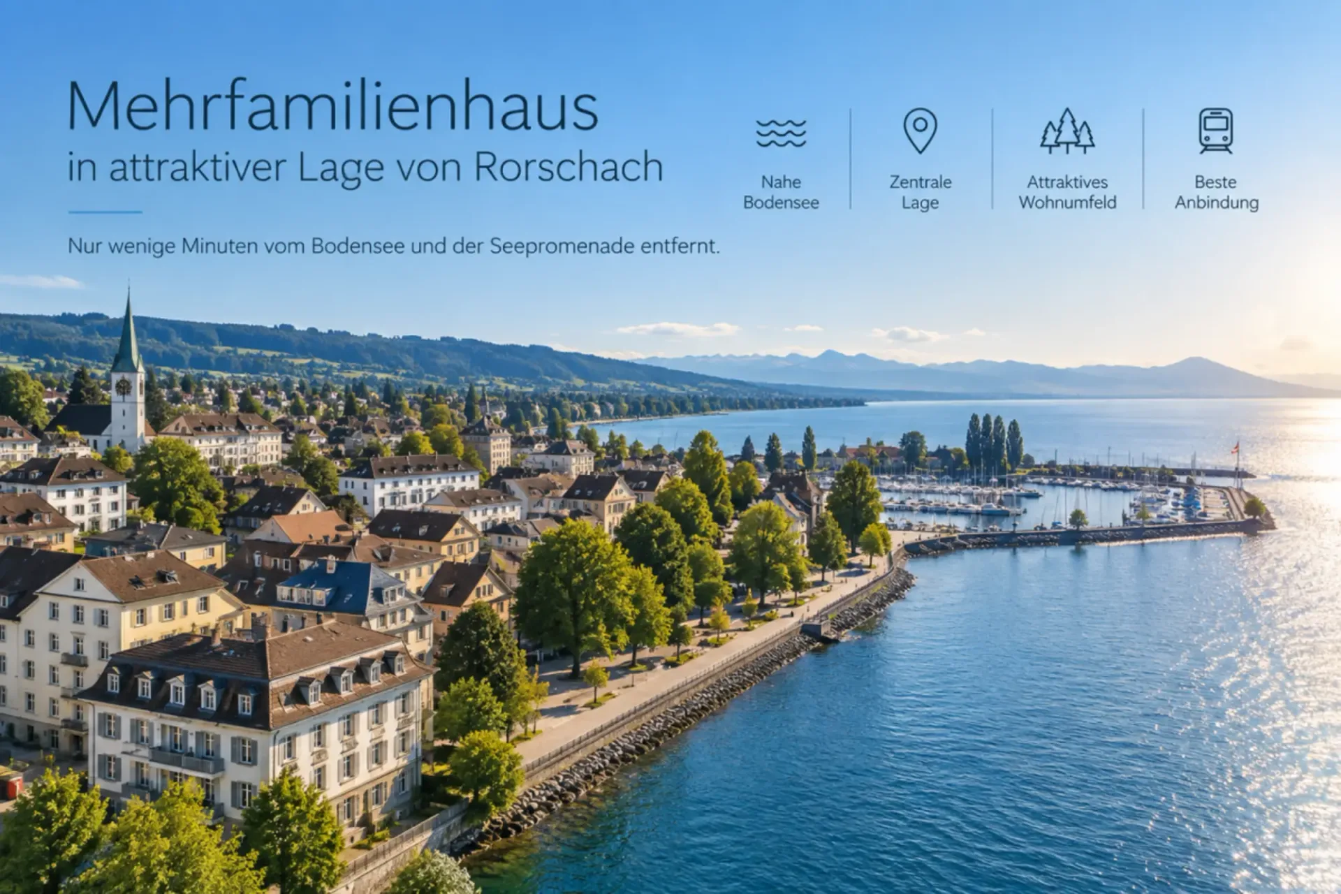 Mehrfamilienhaus in guter Lage und Seenähe