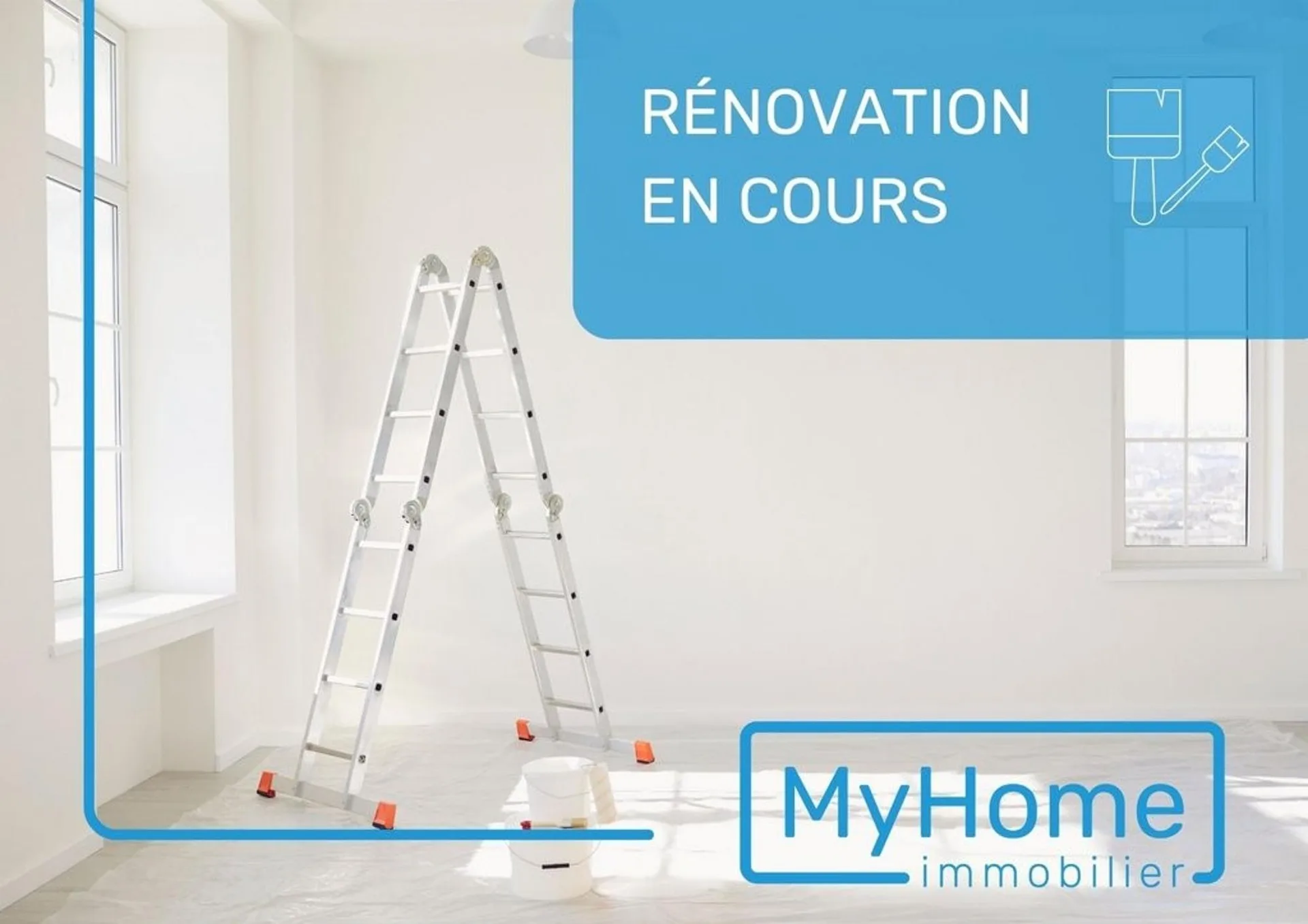 3-room apartment completely renovated on the 2nd floor!