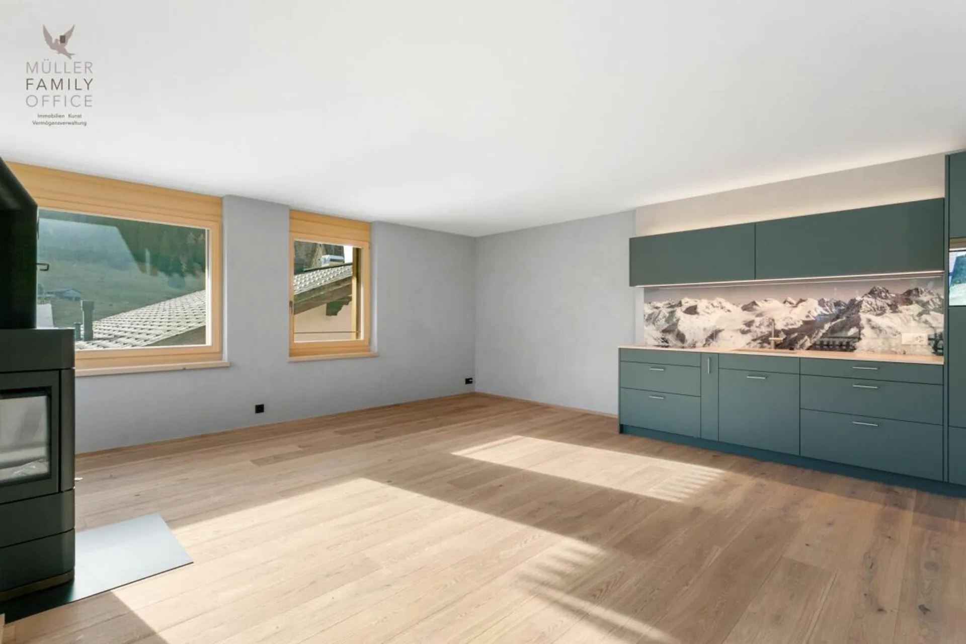Neubau Wohntraum im modernen Bergchic - 3 1/2 Zimmer-Wohnung mit schönem Balkon (Zweitwohnung)