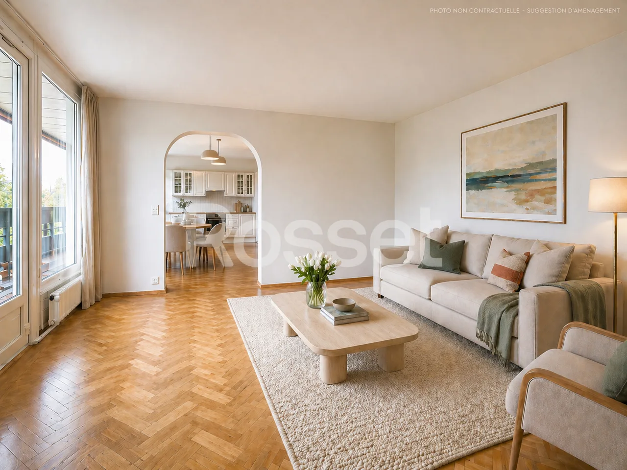 Beautiful apartment with large terrace in the heart of Trois Chênes