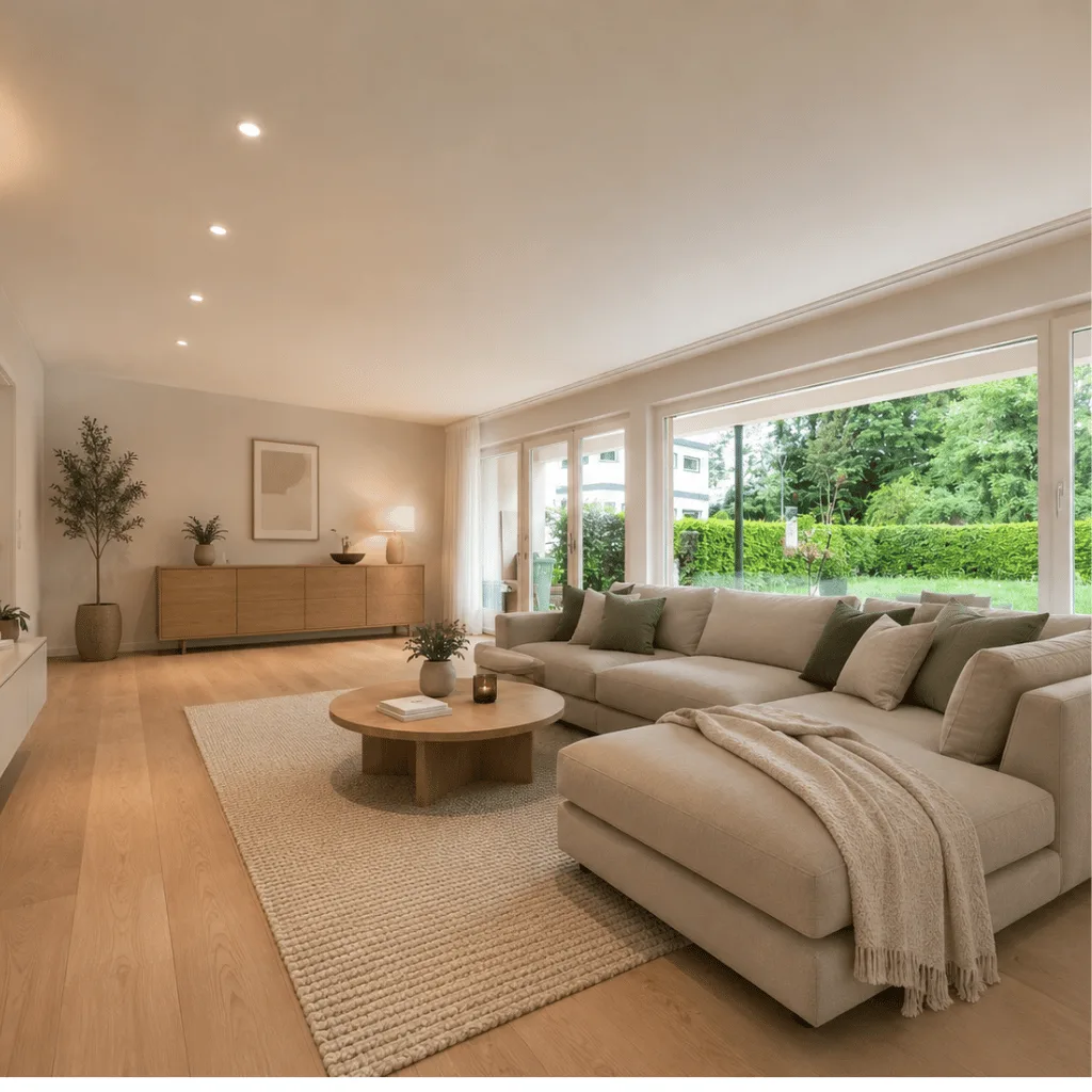 Your new home: 5.5-room row house in Oberwil with building rights