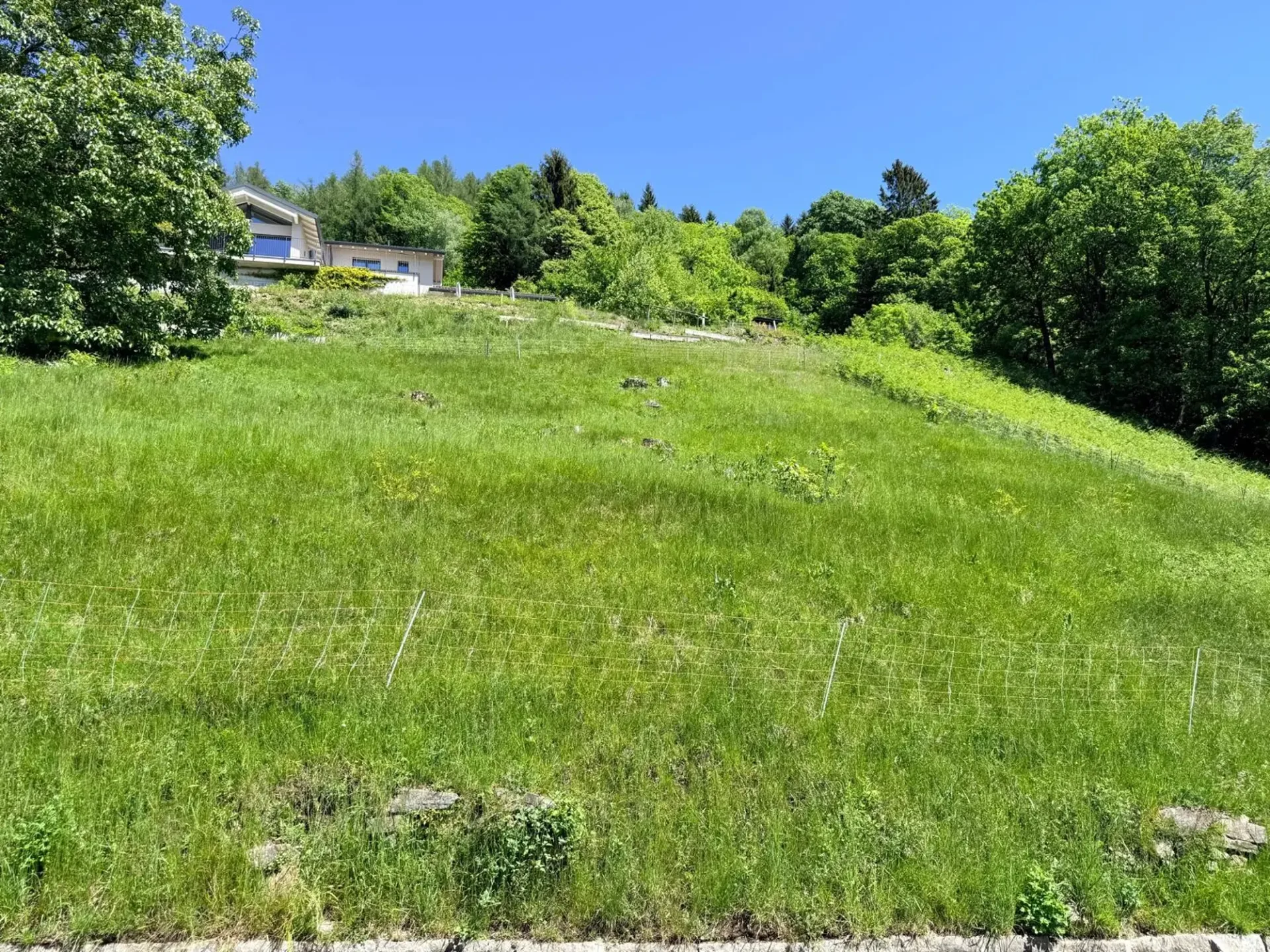 Bauplatz von 1237 m² mit Panoramablick - Aranno