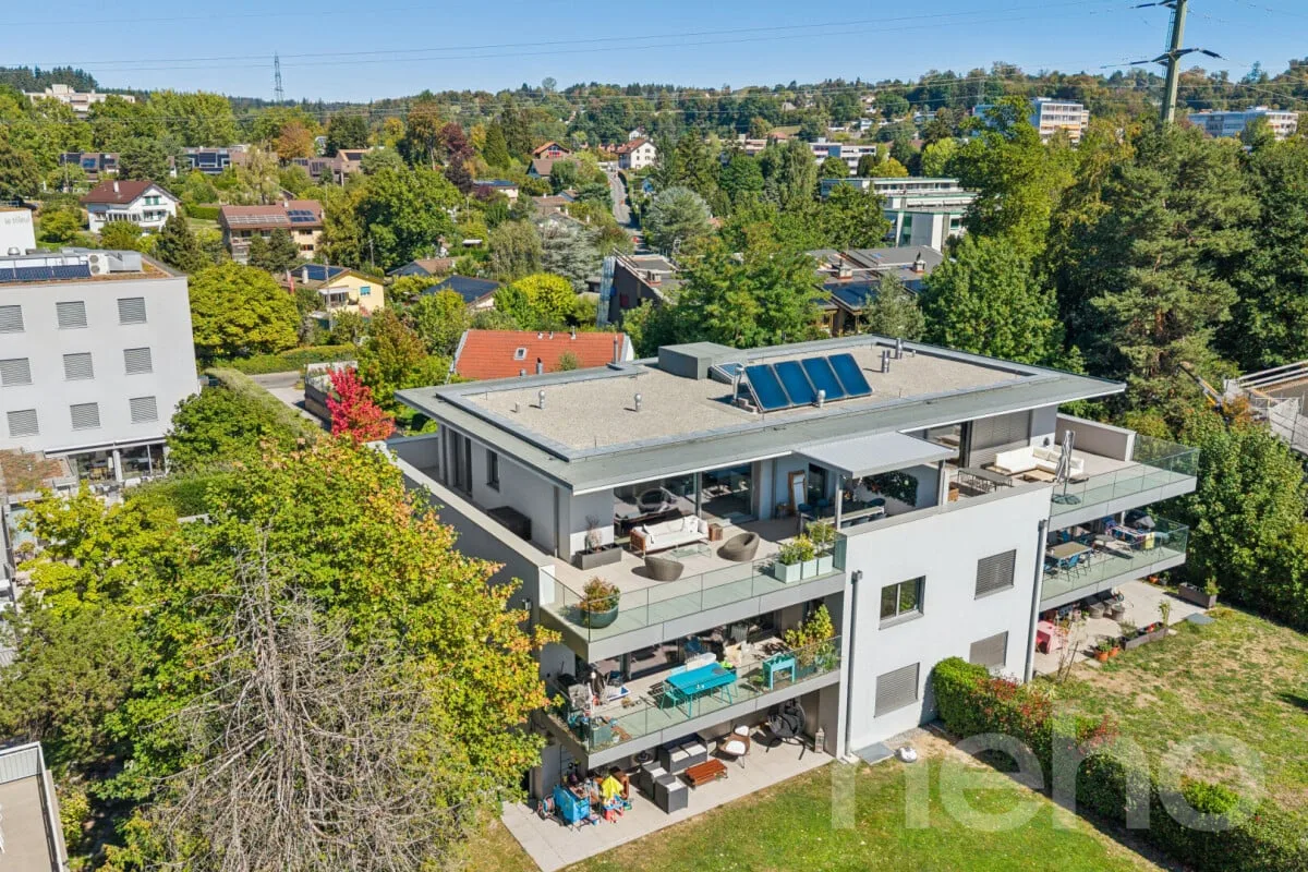 Appartement 3,5 pièces vue sur lac ? 80 m² ? Plein sud, 3ème étage