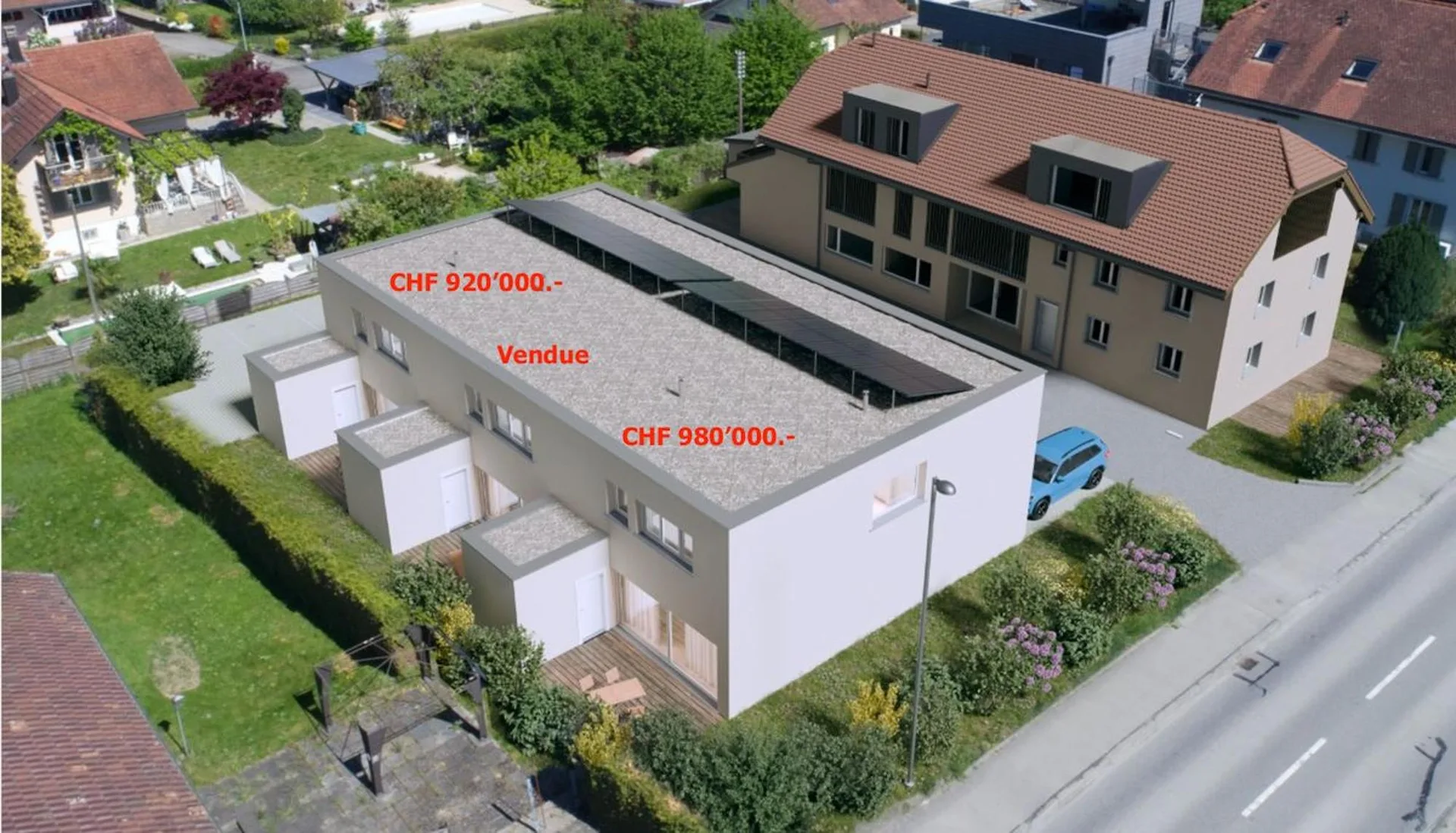 Attique avec loggia à Domdidier !