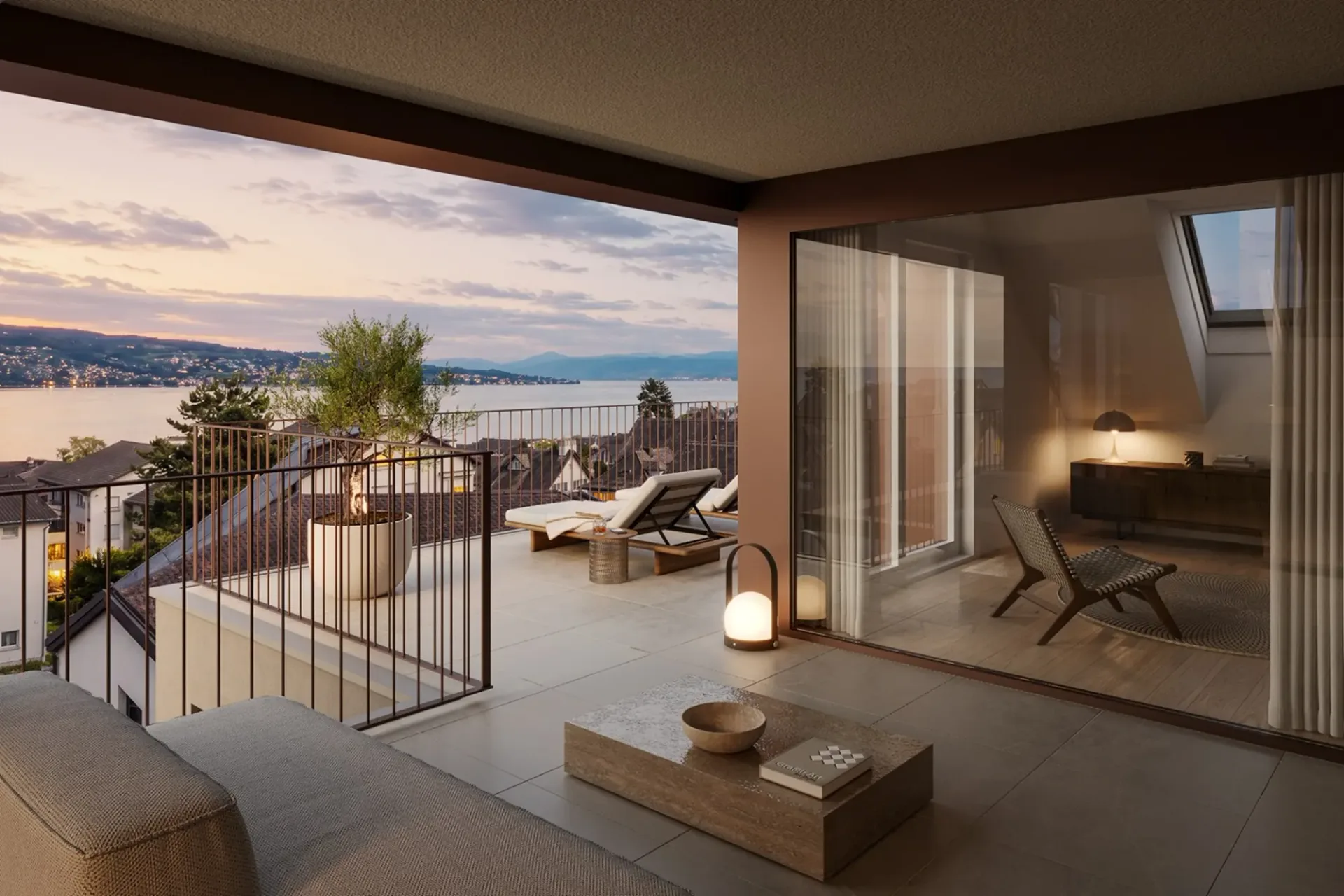 Neubau 5.5 Zimmer Gartenwohnung in Seenähe
