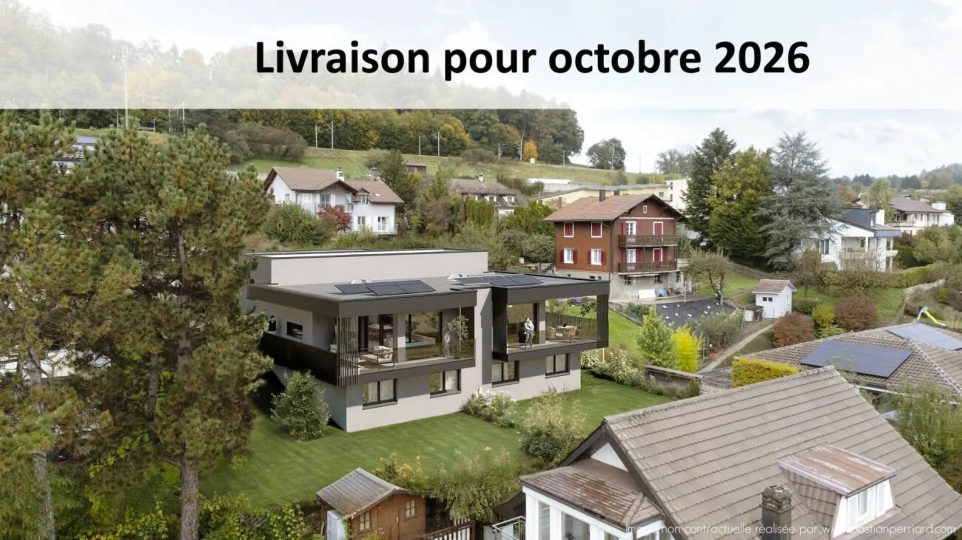 Doppolvilla mit 5,5 Zimmern in Matran