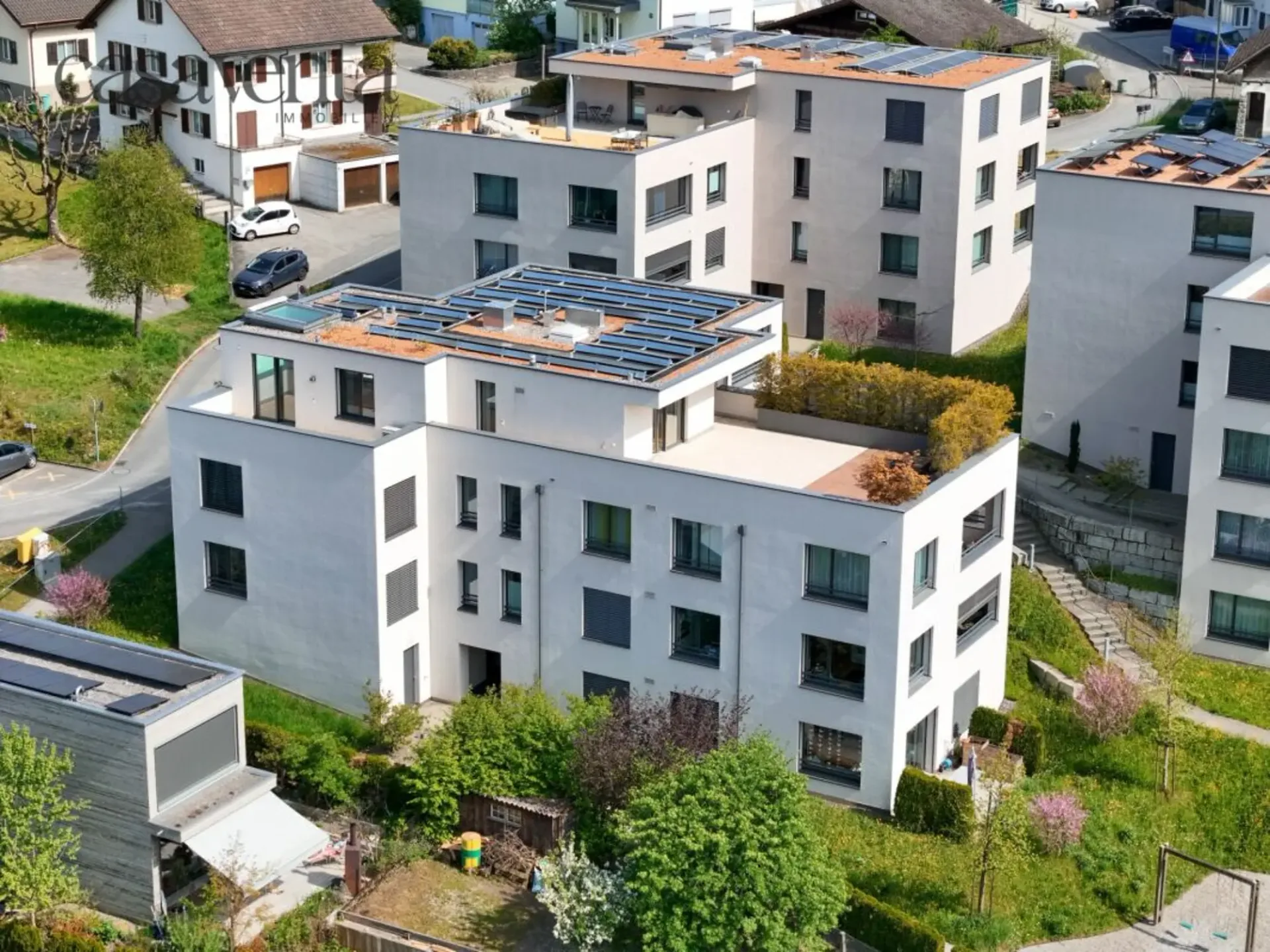 BANQUE VERIFIÉE CONFIRMÉE Appartement d'attique exclusif avec une vue de rêve sur la vieille ville de Beromünster