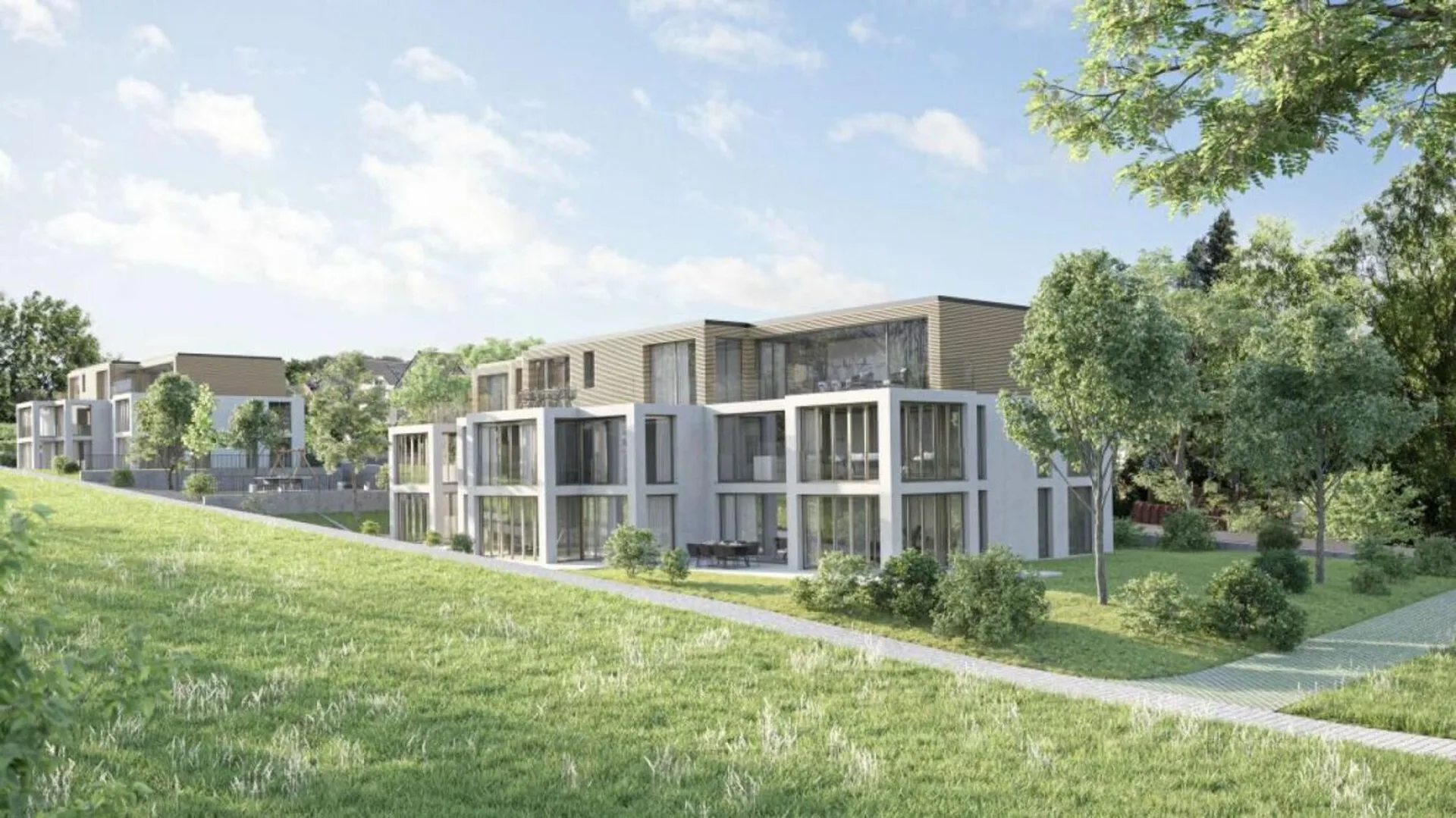 Sonnige 4.5 Zimmer Neubauwohnung mit Wintergarten