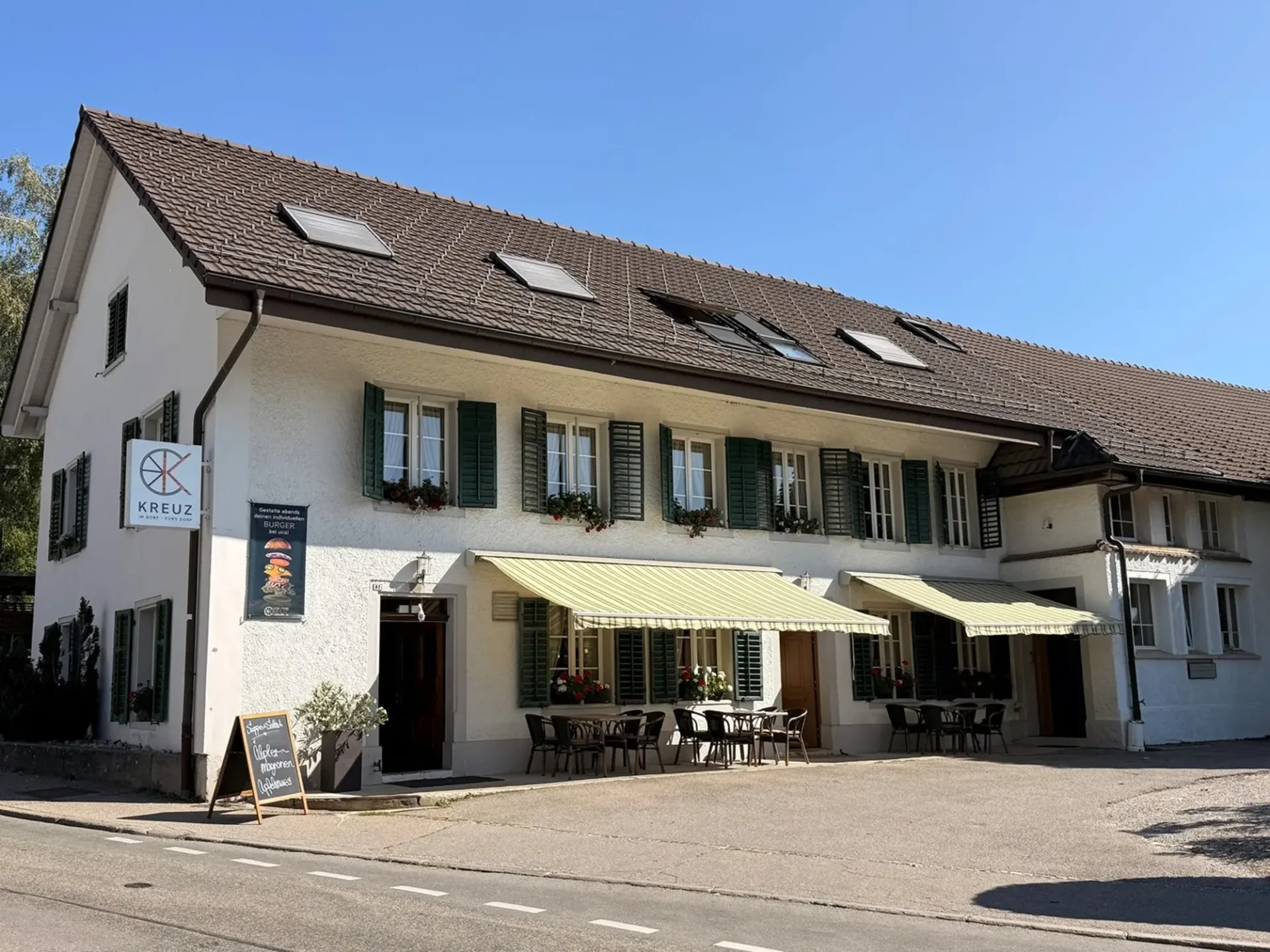 Restaurant "Kreuz"  moderne Dorfbeiz mit Tradition