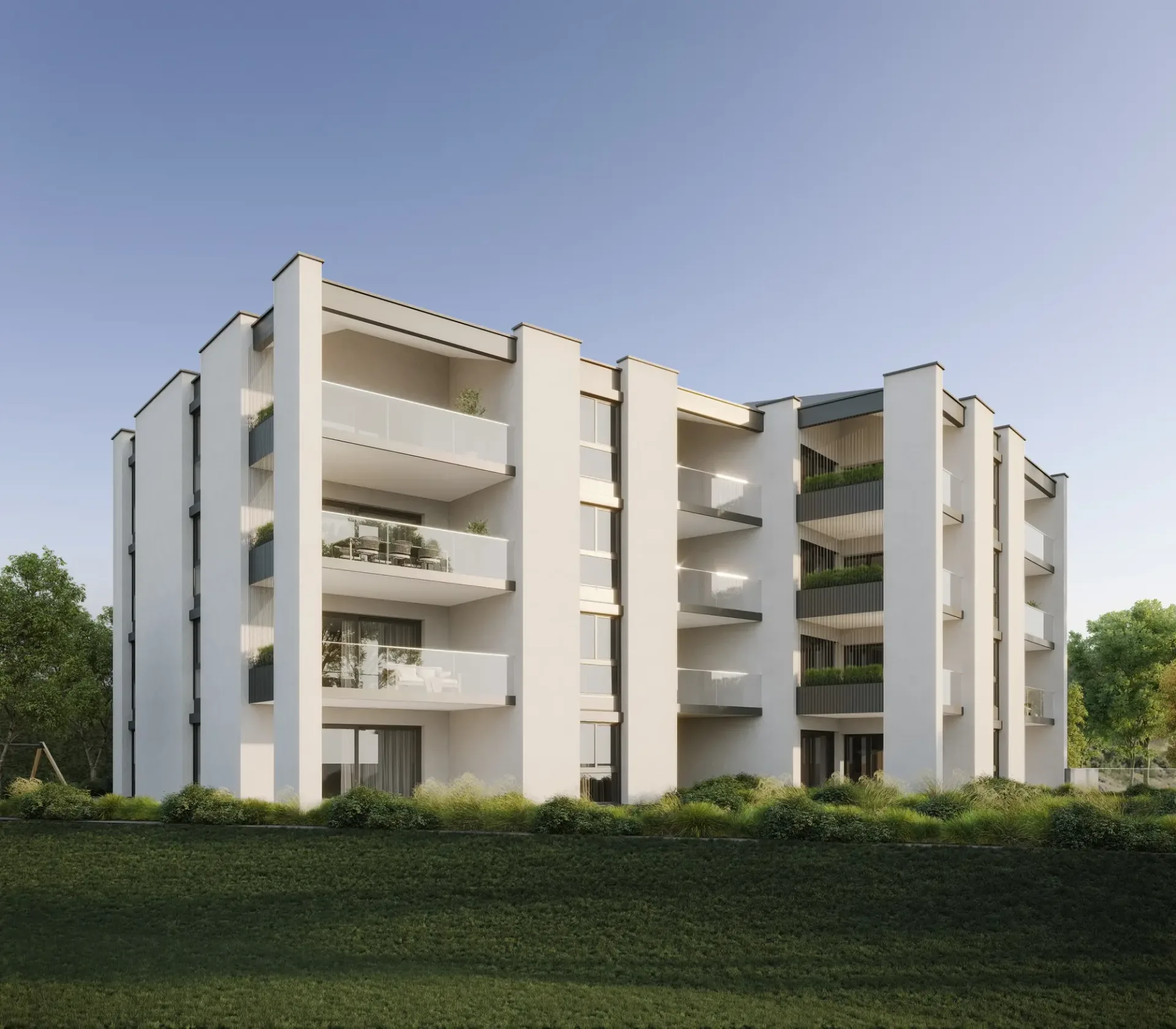 Studio en rez-jardin à Sion