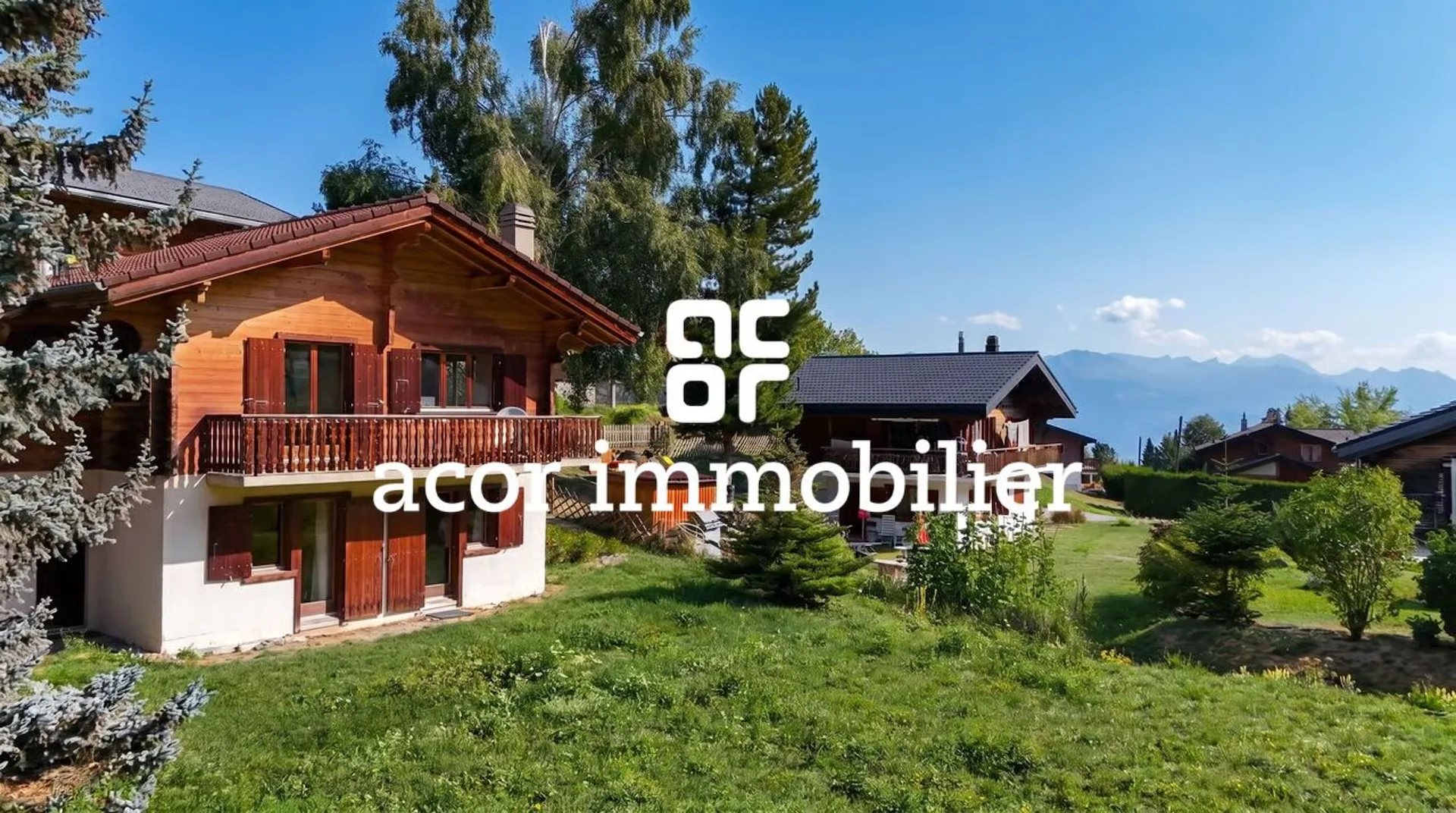 Haute-Nendaz - Einzelchalet als Zweitwohnsitz verfügbar