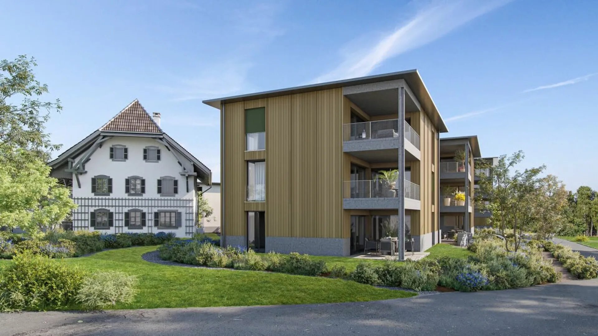 Im Herzen von Gränichen 2.5 bis 4.5 Zimmer Neubau-Wohnungen
