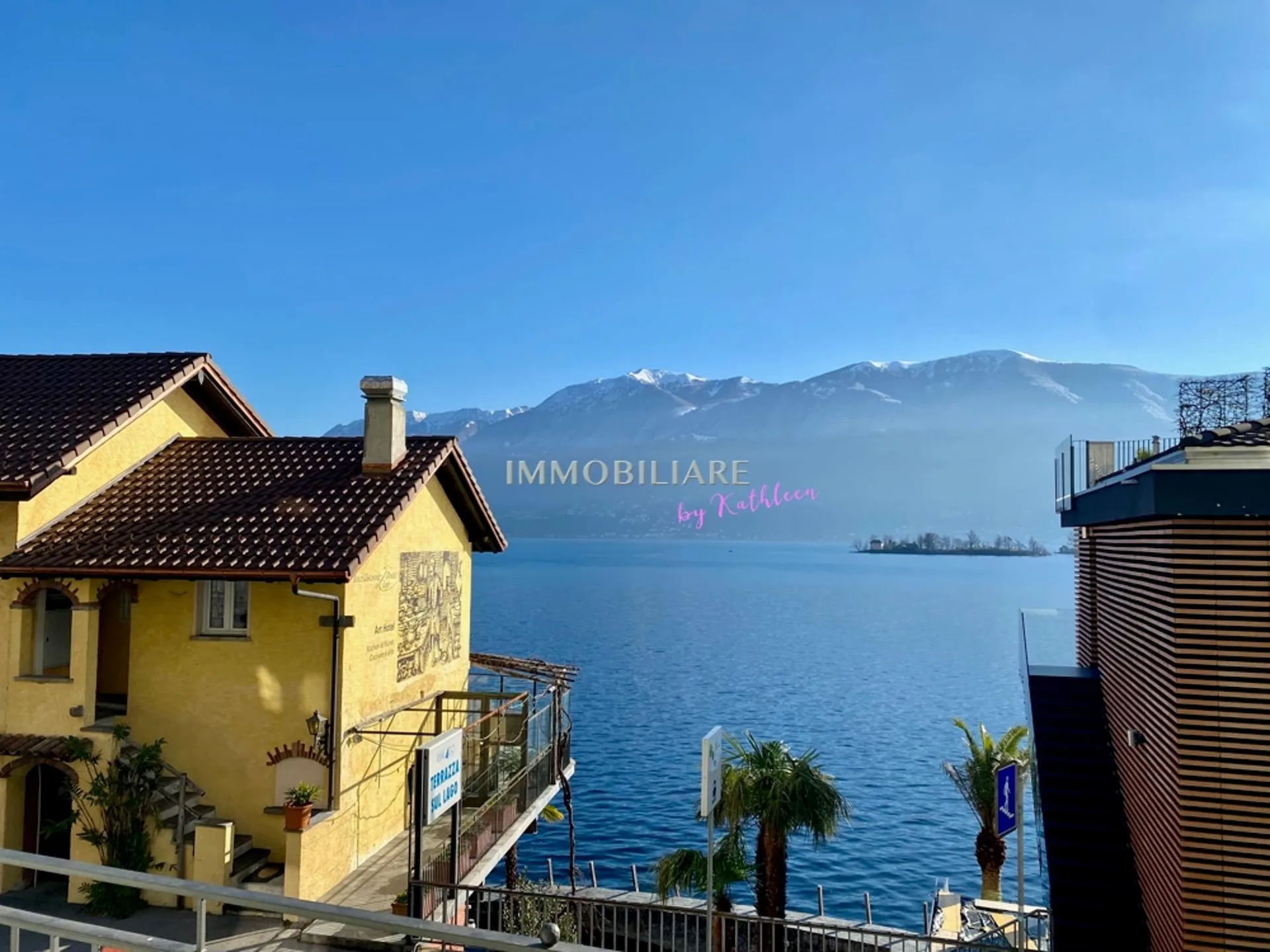 Sanierte Wohnung mit Seeblick und Garage, Seezugang öffentl. gegenüber