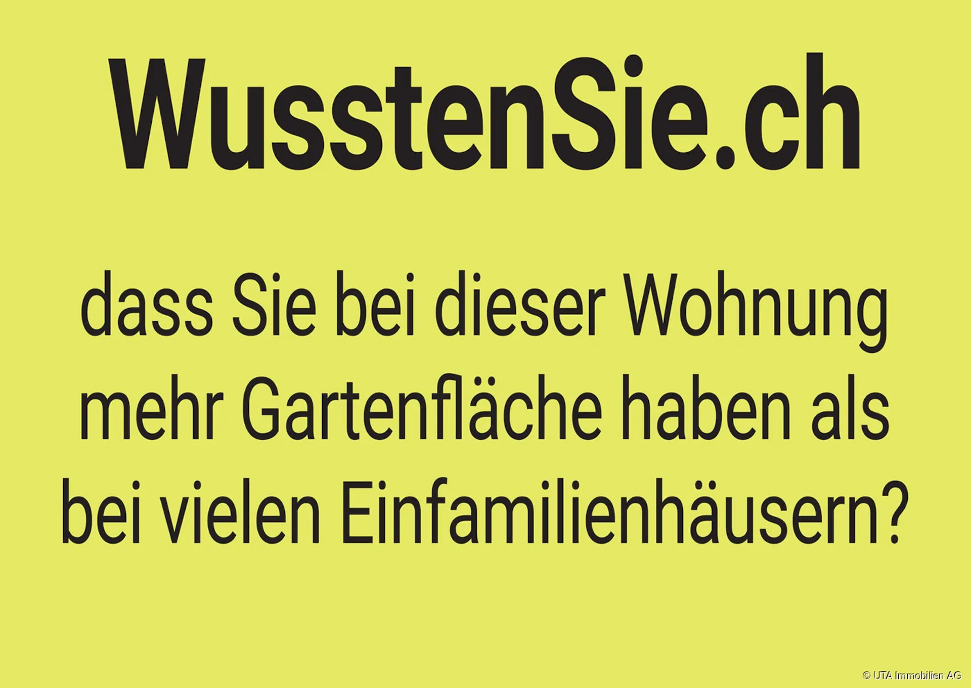 Naturnah, nachhaltig und gute Verbindungen, was will man mehr.