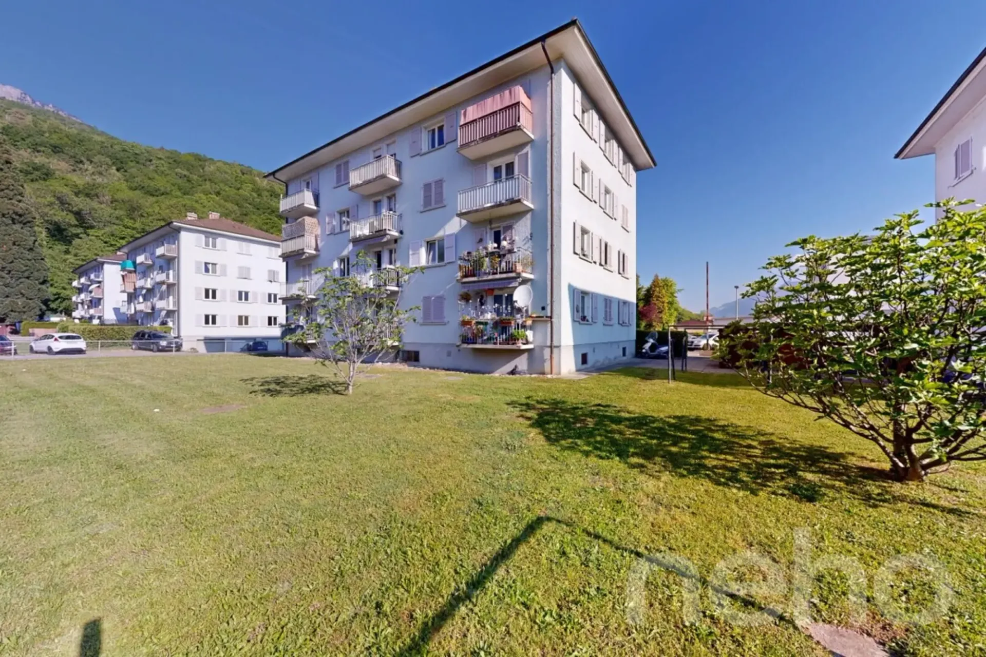 Monthey - 4,5 Zimmer renoviert und freie Sicht