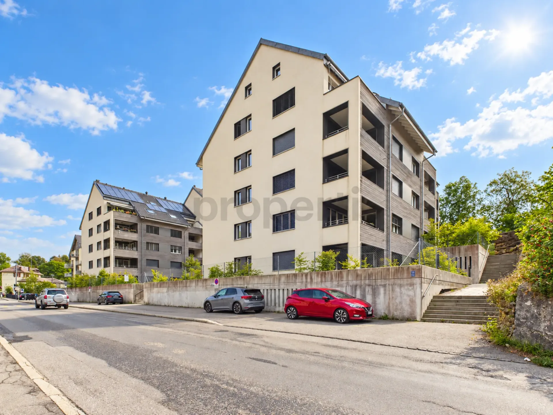 Ein Apartment, in dem alles zusammenkommt: Raum, Ruhe und Bahnhof in 1 Minute