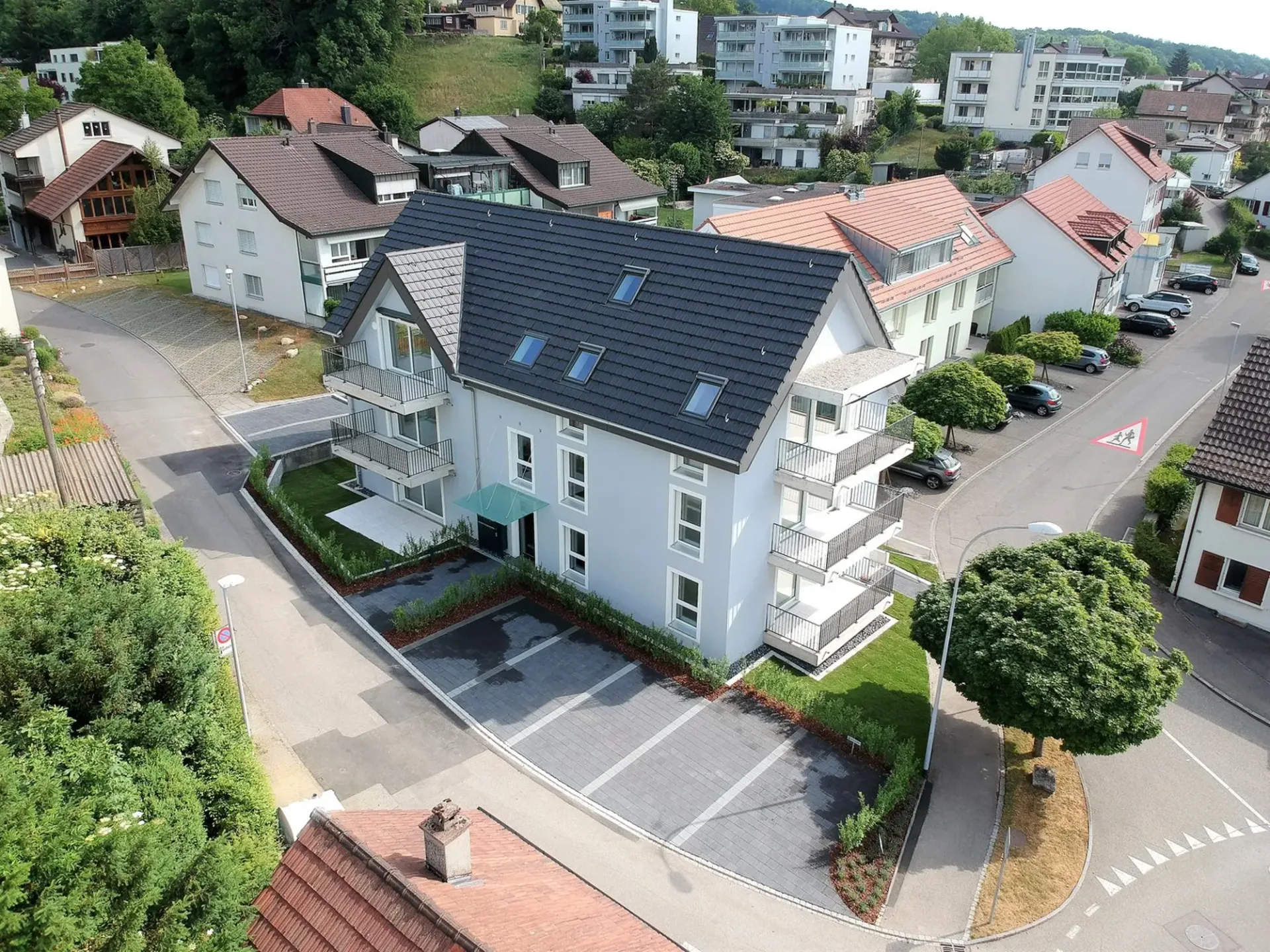 Aussenparkplätze zu vermieten