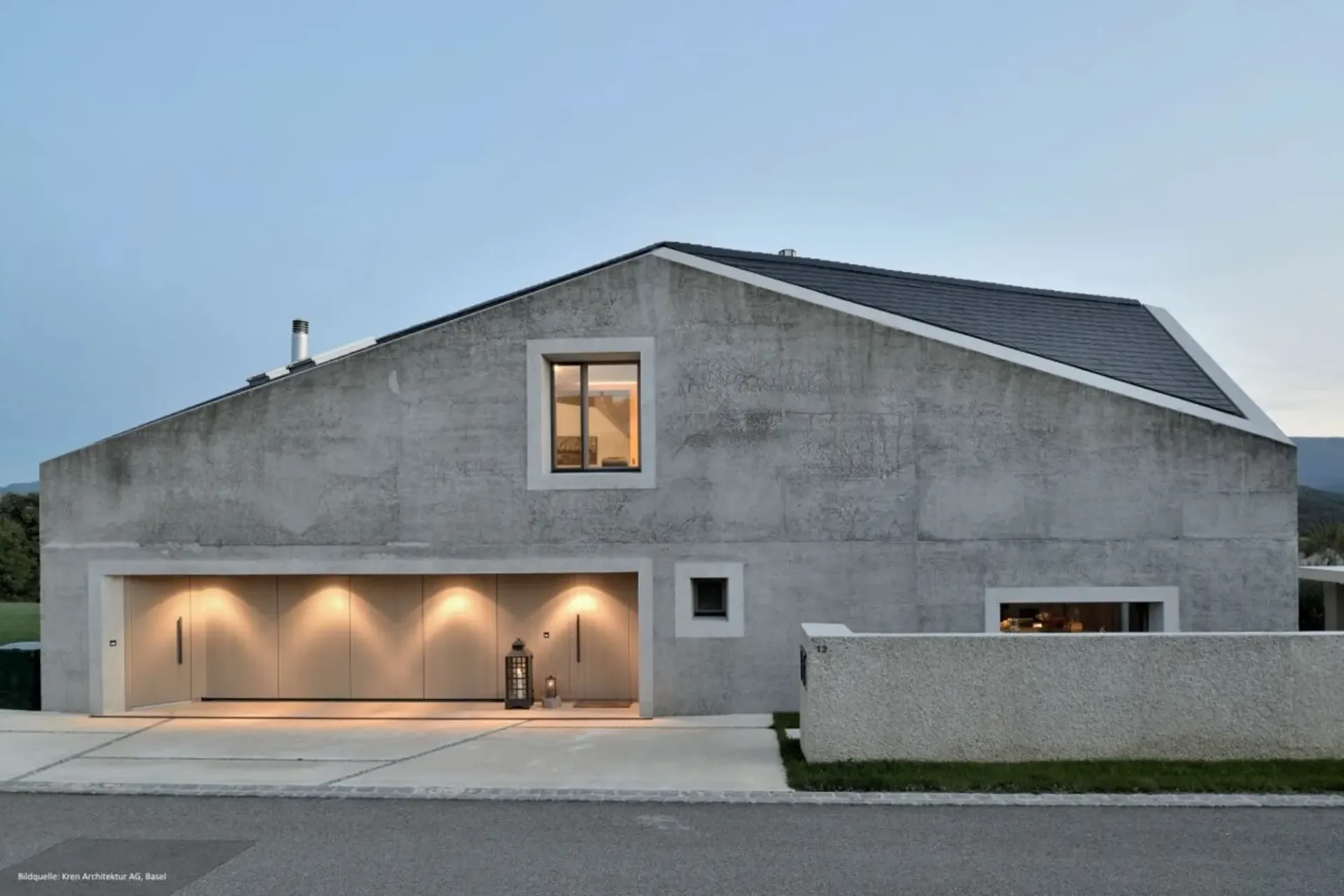 Maison d'architecture unique avec vue imprenable