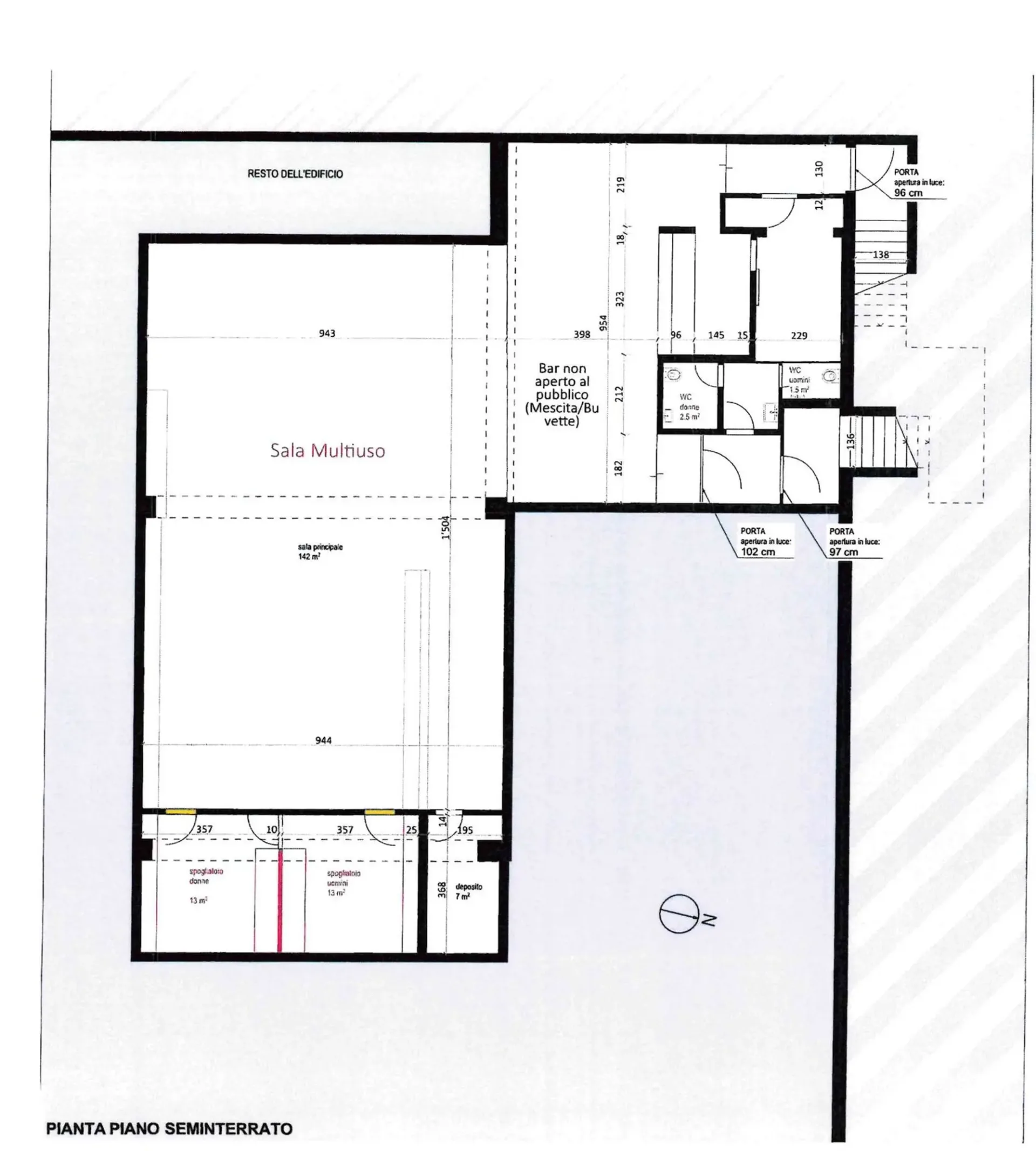 Mehrzweckraum in Tenero zur Miete - Ref. 1020