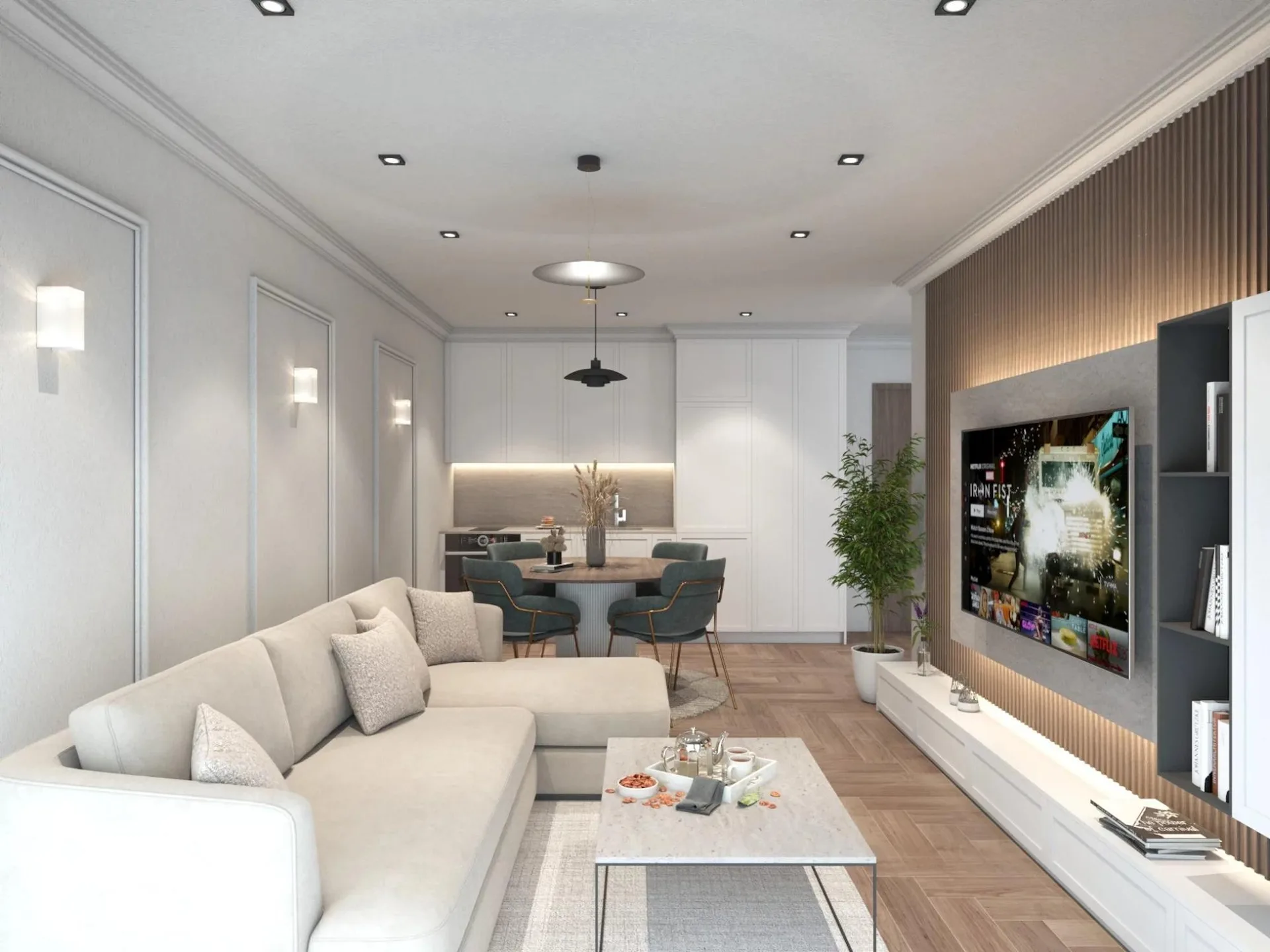 Wohnung im Duplex mit 5 Zimmern in Evouettes