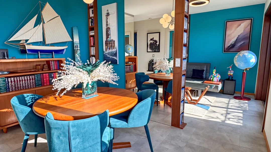 Beautiful renovated apartment with balcony and panoramic view