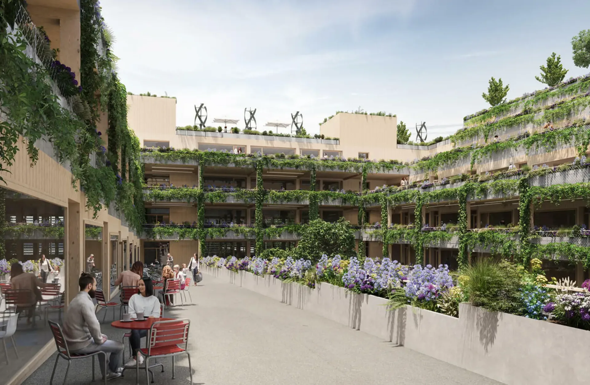 GREEN SPIN completamente sviluppato da 35m² a 300 m²