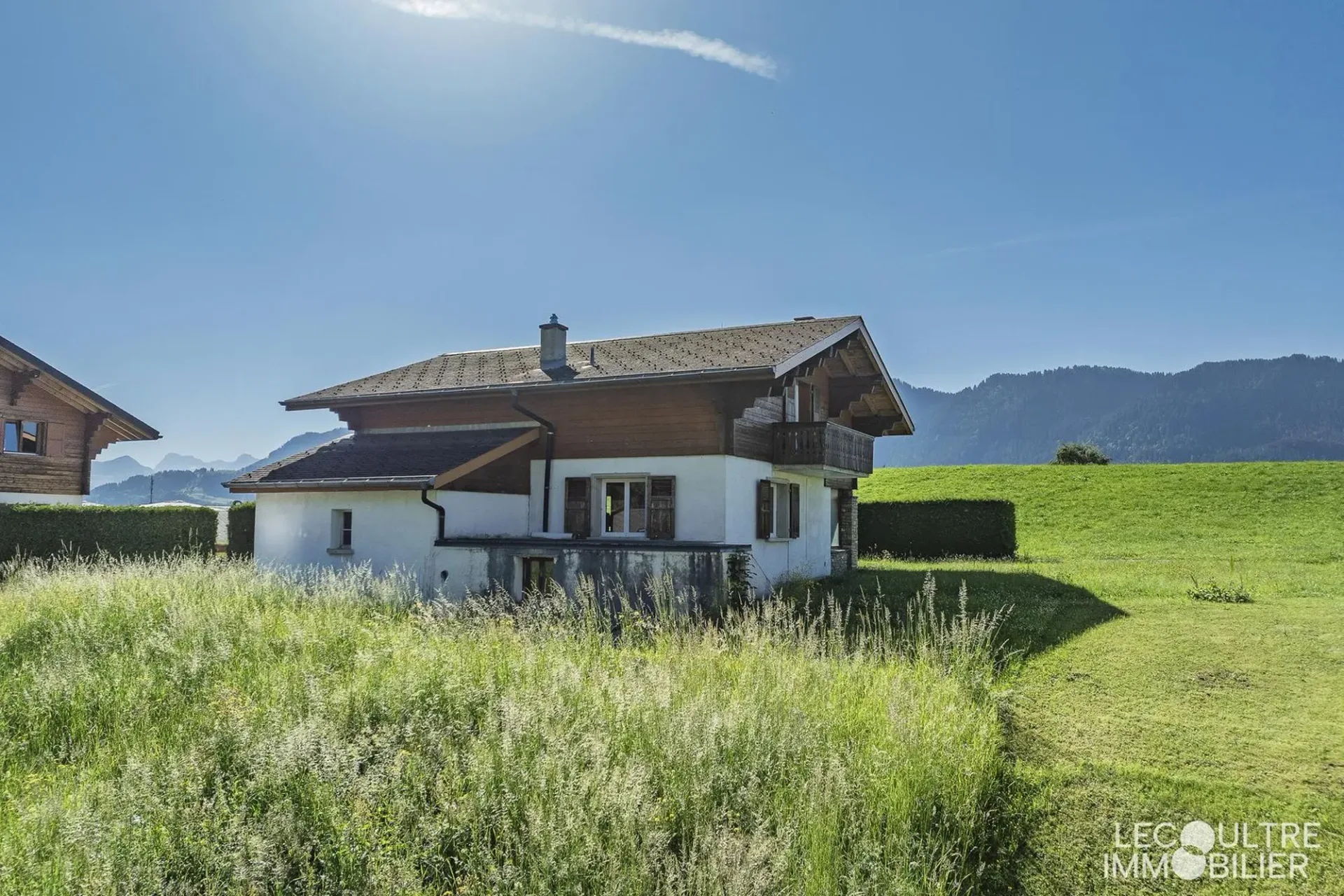 Leysin - Einzelchalet mit 5.5 Zimmern in begehrter Lage