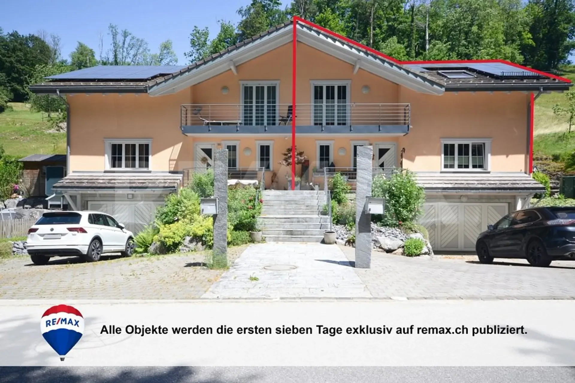 5.5 Zimmer Doppel-EFH Familienfreundliches wohnen in Naturnähe in Kobelwald