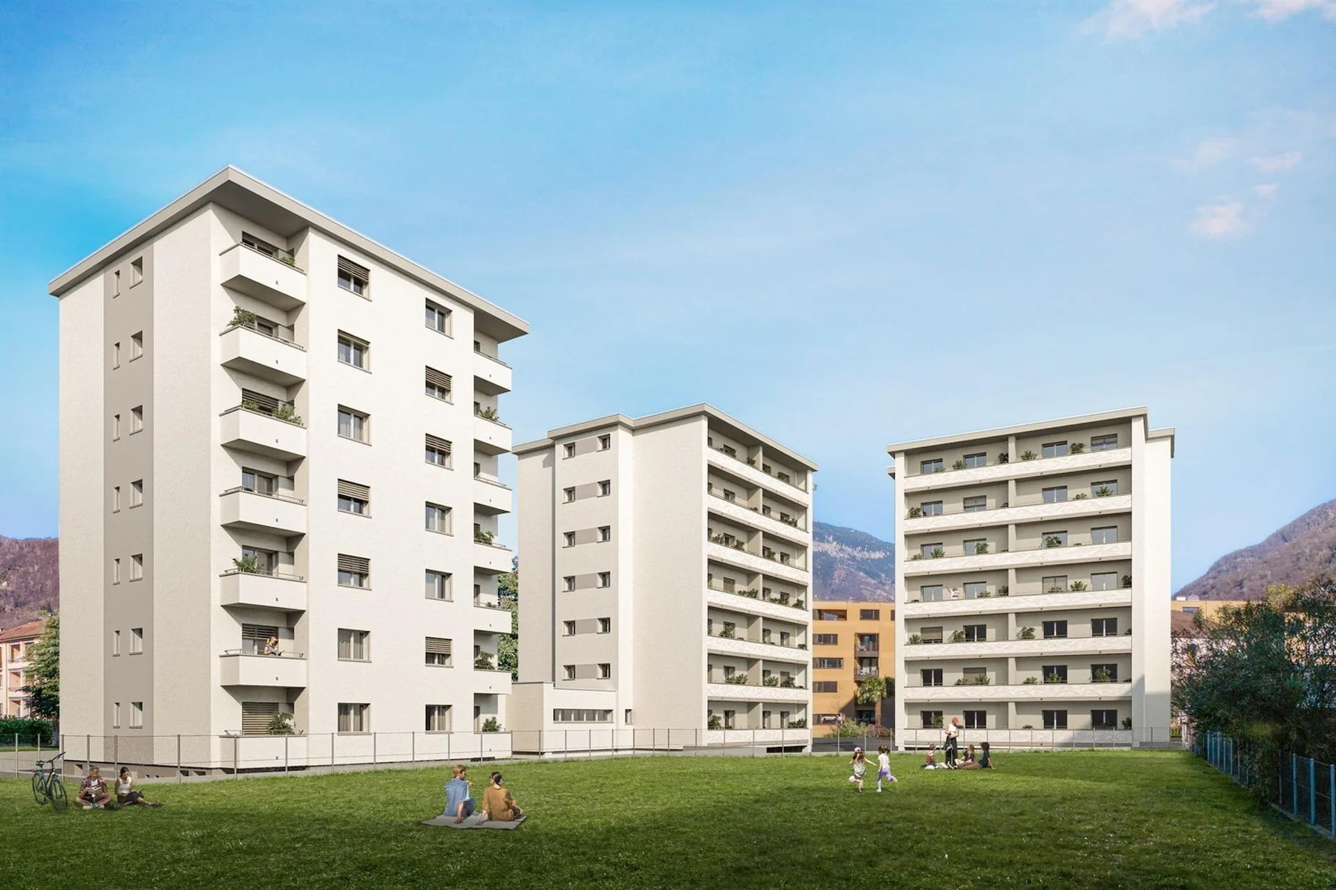 Première location d'appartements après rénovation