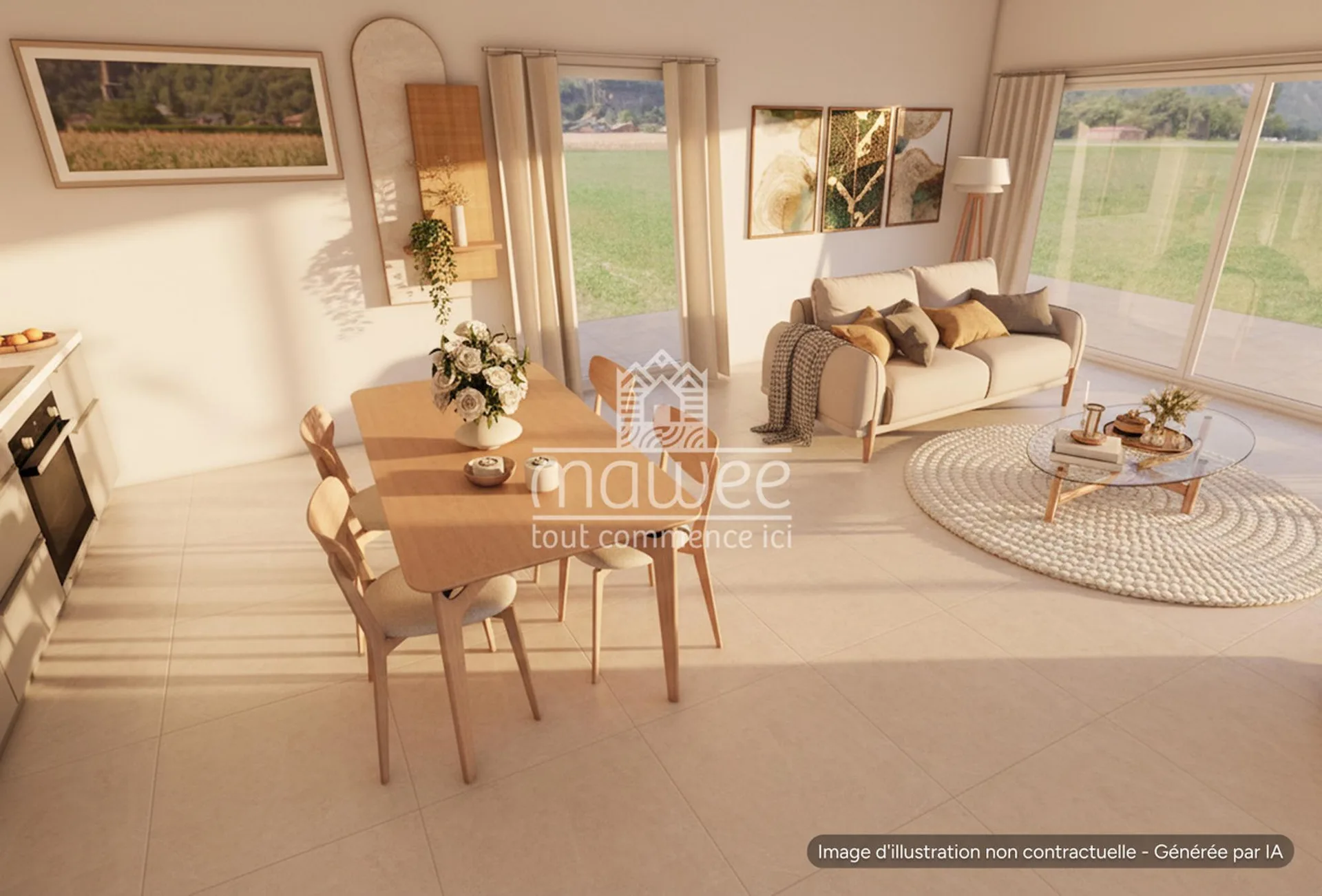 Schönes 3,5-Zimmer-Neubau mit 30 m² Balkon
