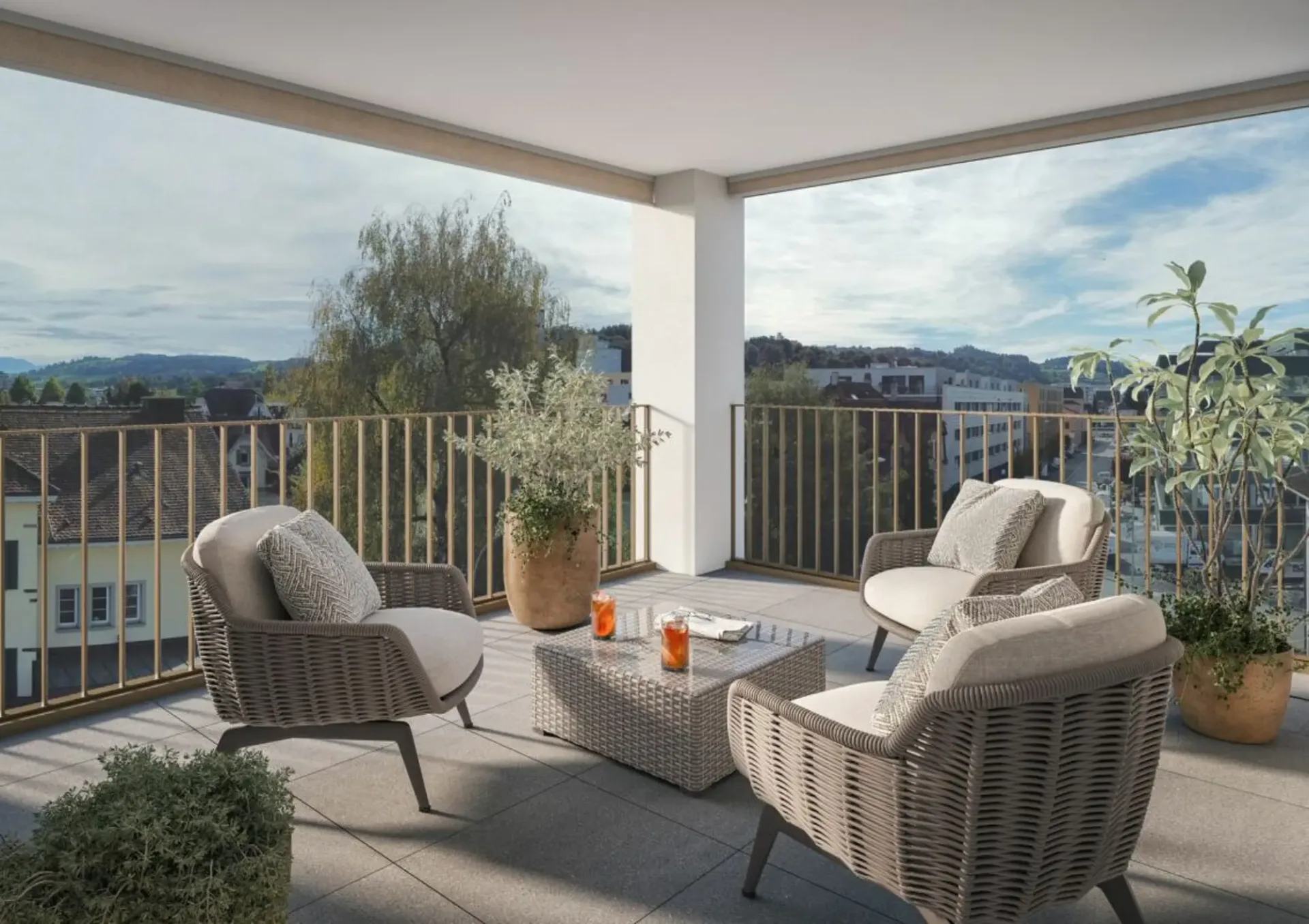 Grosszügige 4.5-Zimmer-Neubauwohnung 130 m² im Herzen von Sursee
