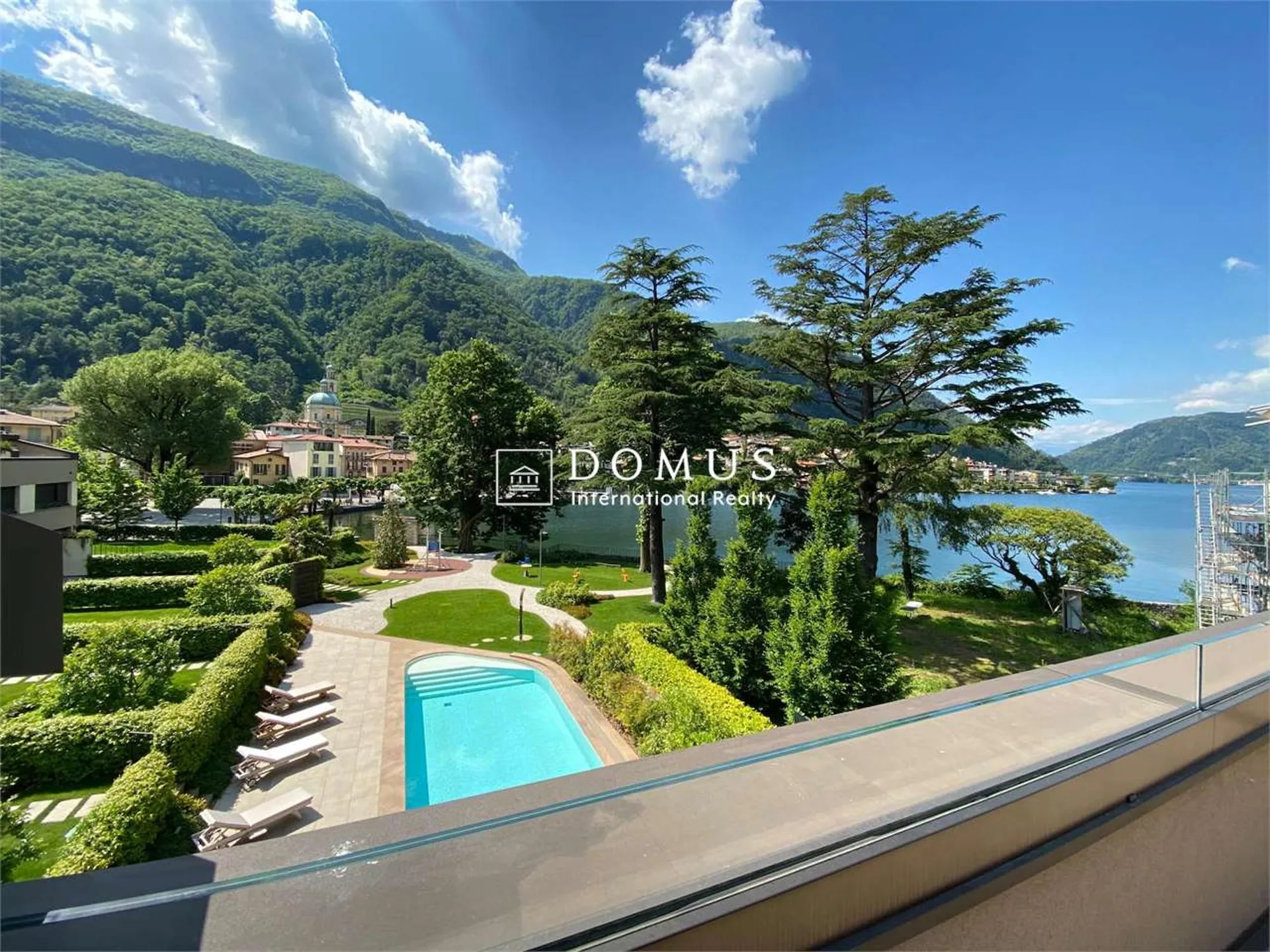 Appartement am See mit Garten