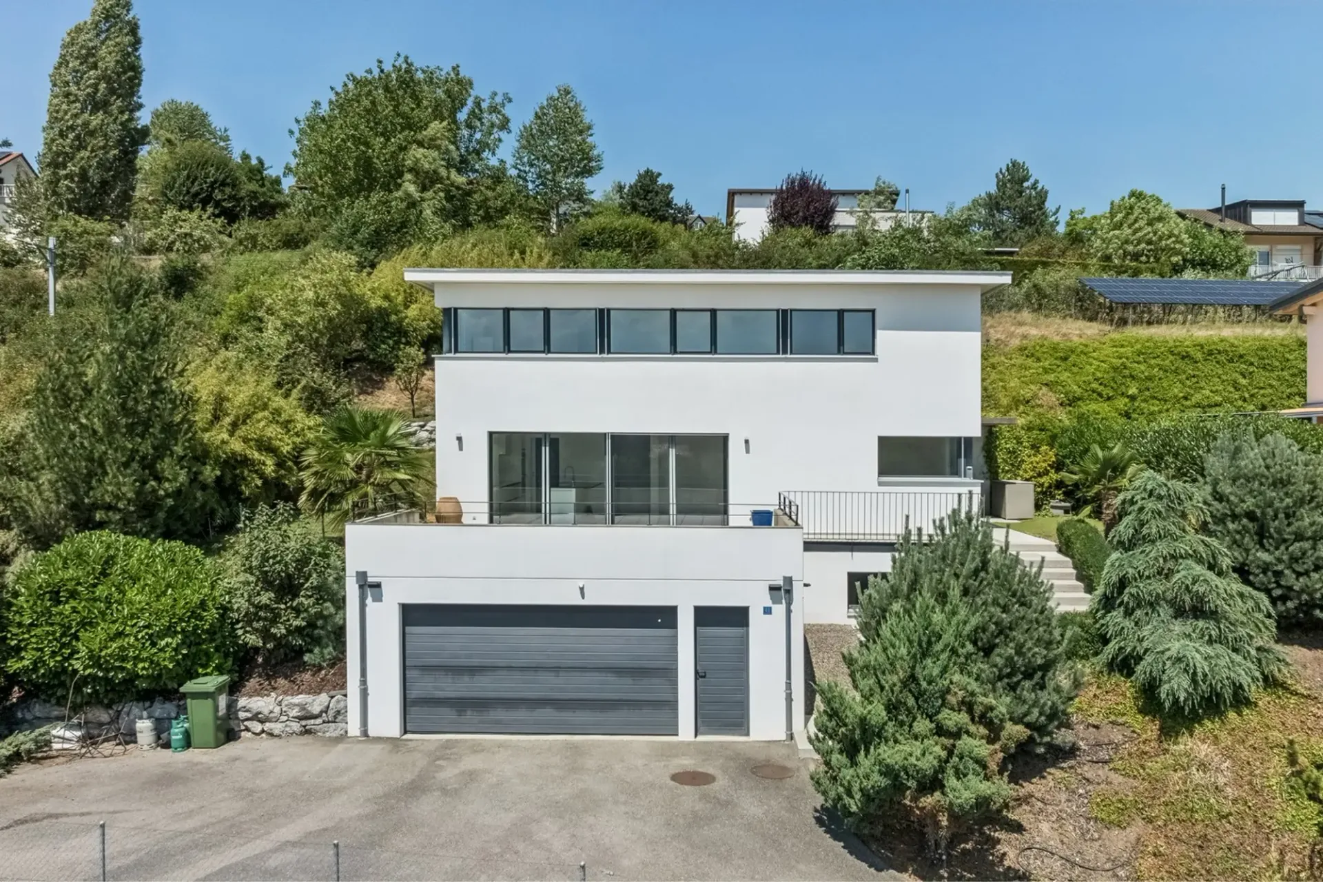 Moderne Familienvilla, außergewöhnliche Panoramaaussicht