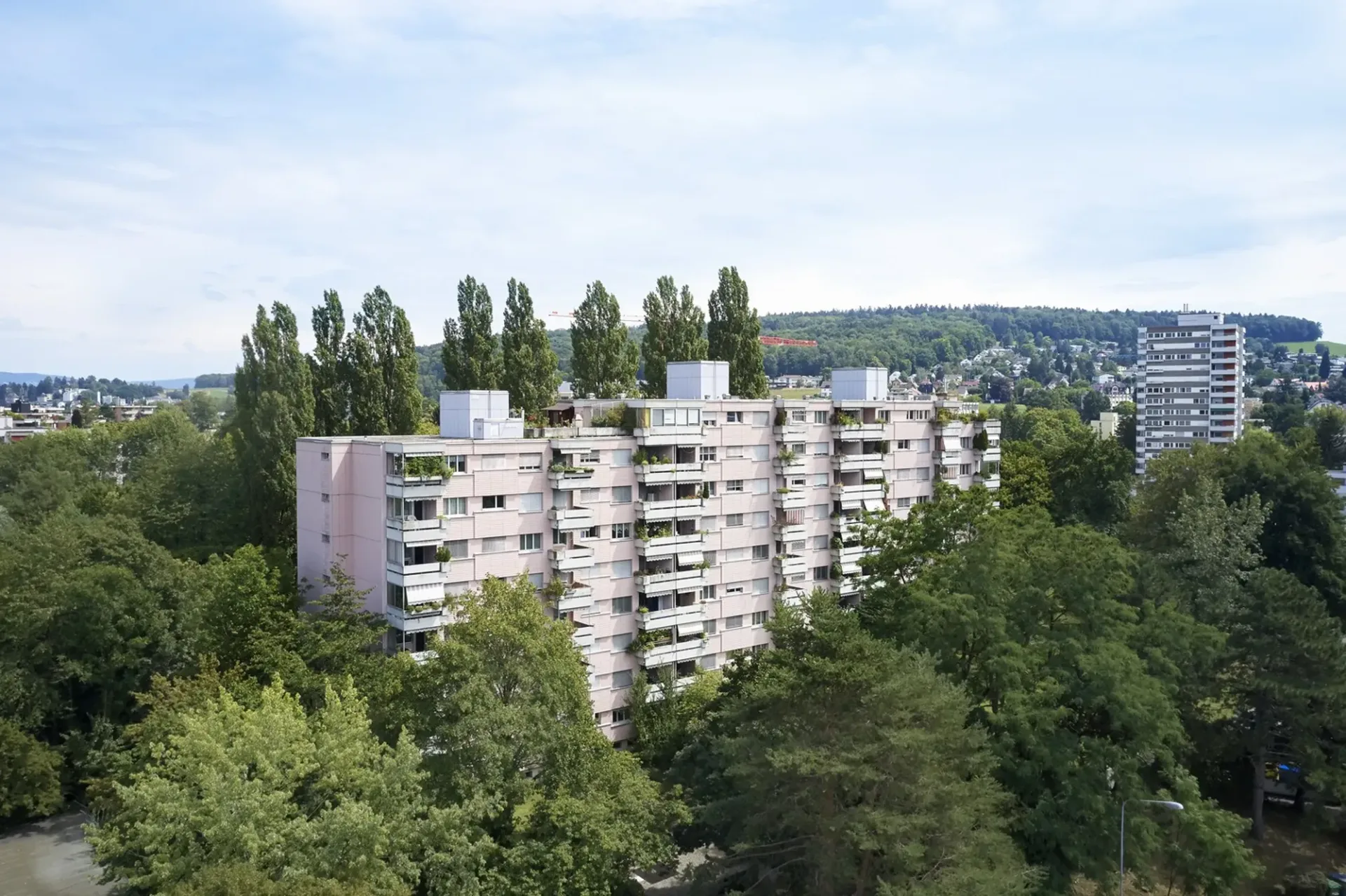 Wohnen im Zentrum von Schlieren mit Blick über das Limmattal