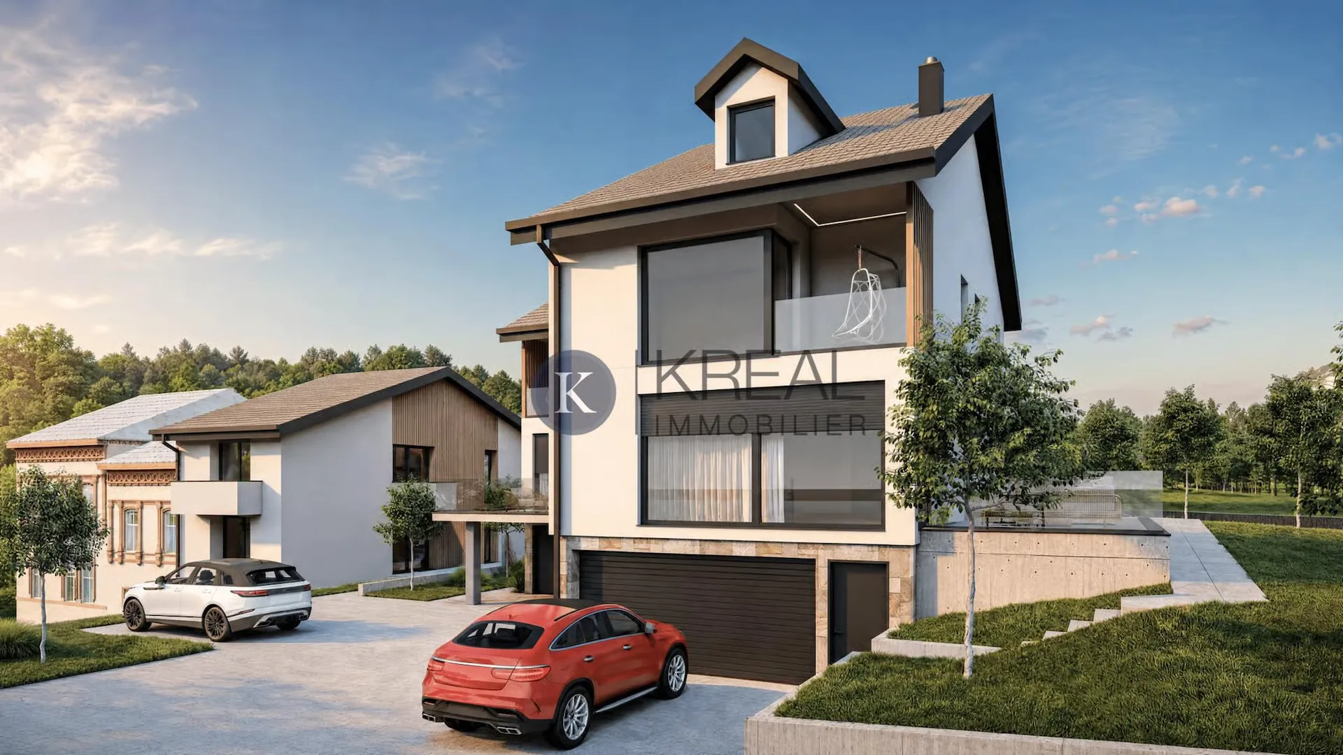 Reihenhaus-Villa mit 7,5 Zimmern ? 193 m² Wohnfläche