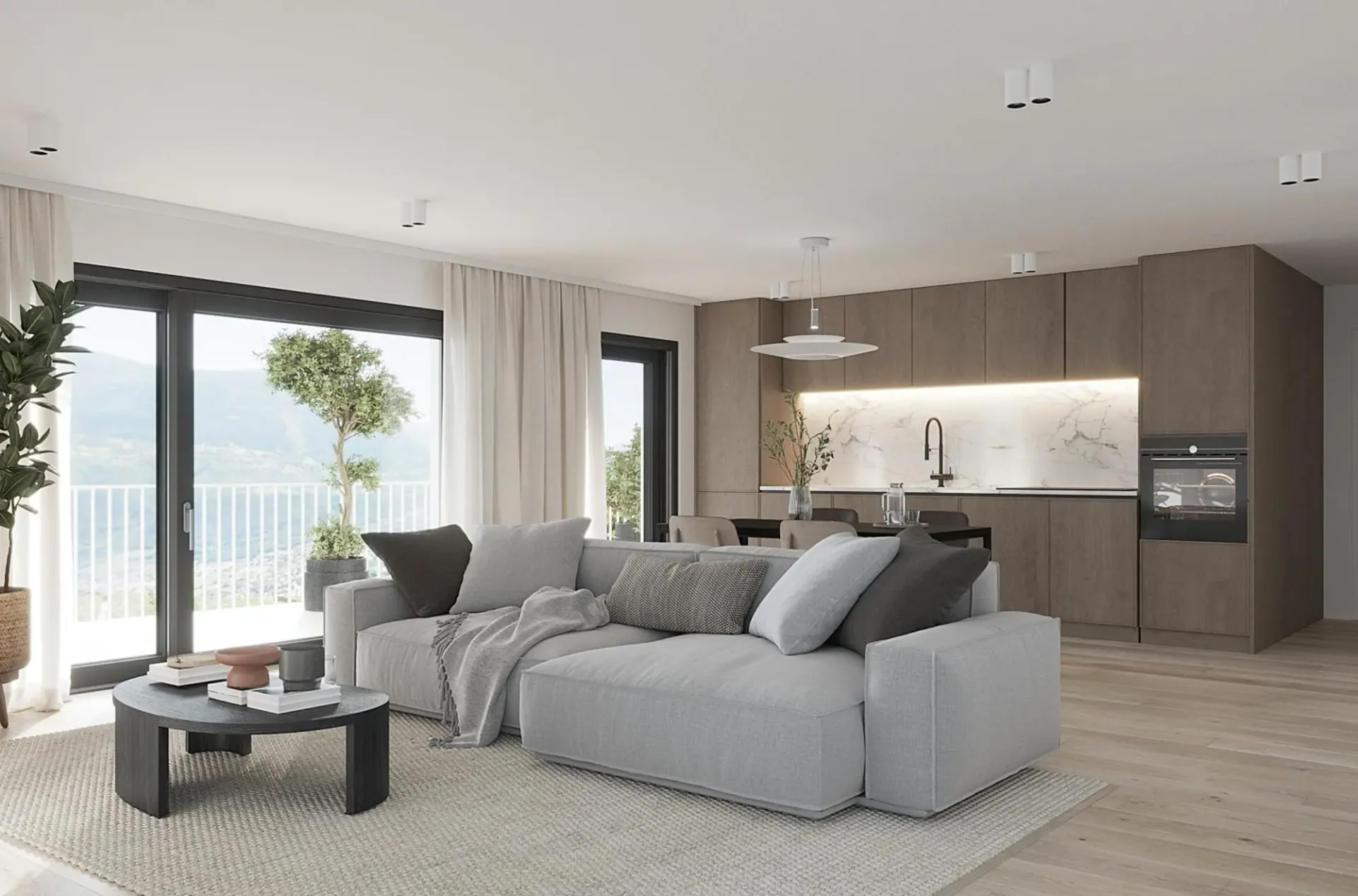 Wohnung 3.5 Zimmer im 1. Stock in Vétroz