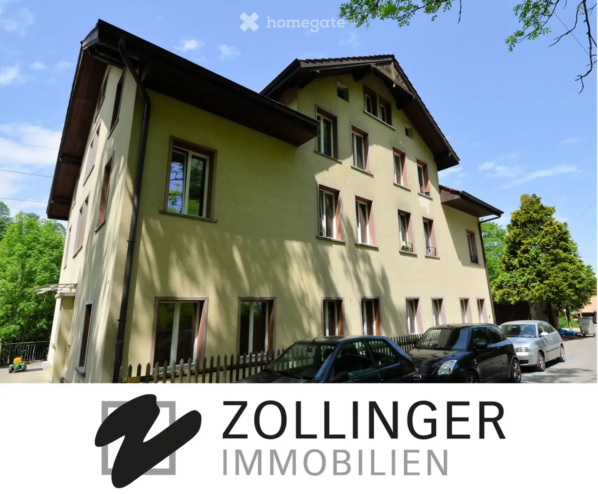 Bright apartment directly on the Aare