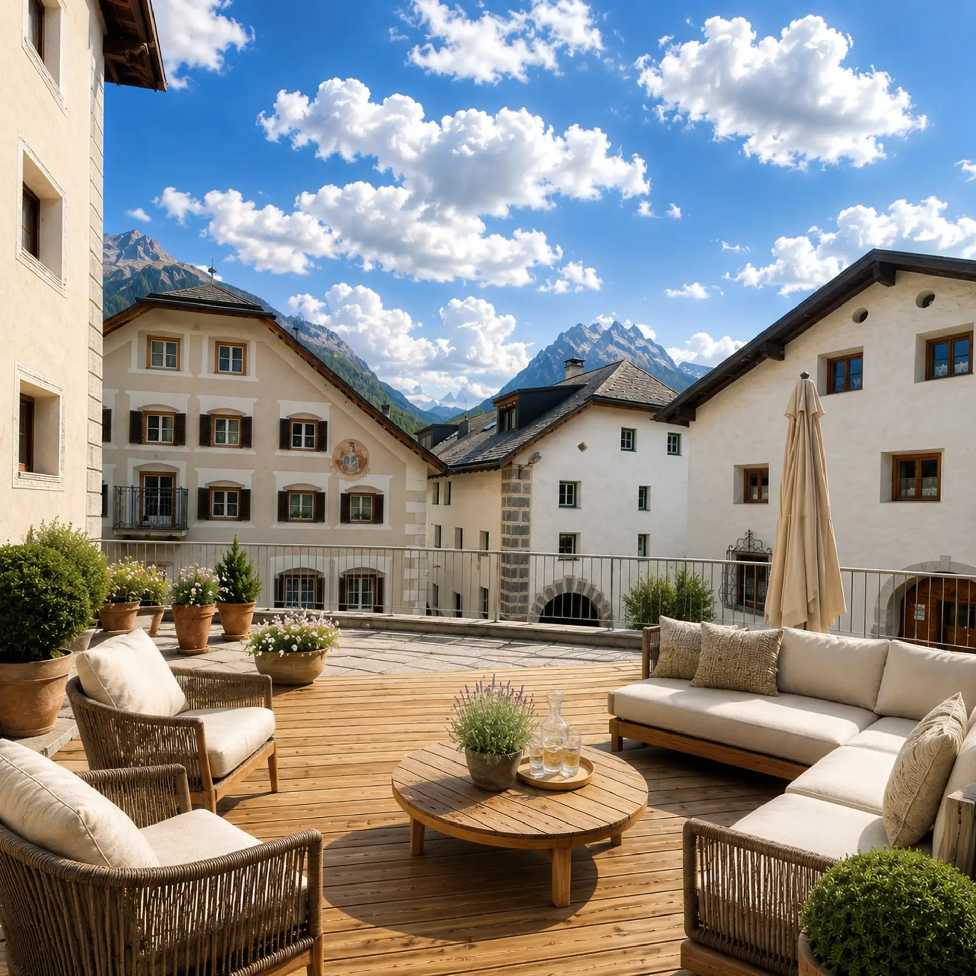 Historisches Juwel trifft Moderne: Luxuriöses Engadinerhaus in Scuol