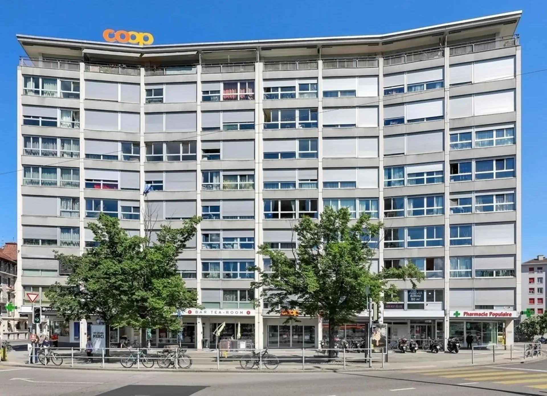 Geräumige Wohnung in der Nähe von Geschäften