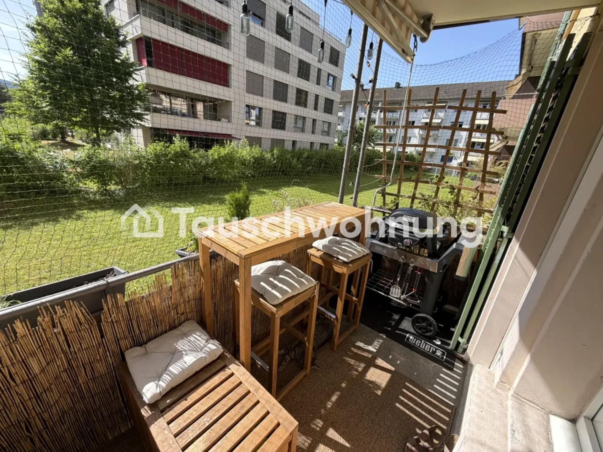 Ruhige Innenhoflage in Kreis 3 Balkon mit Abendsonne & Grün