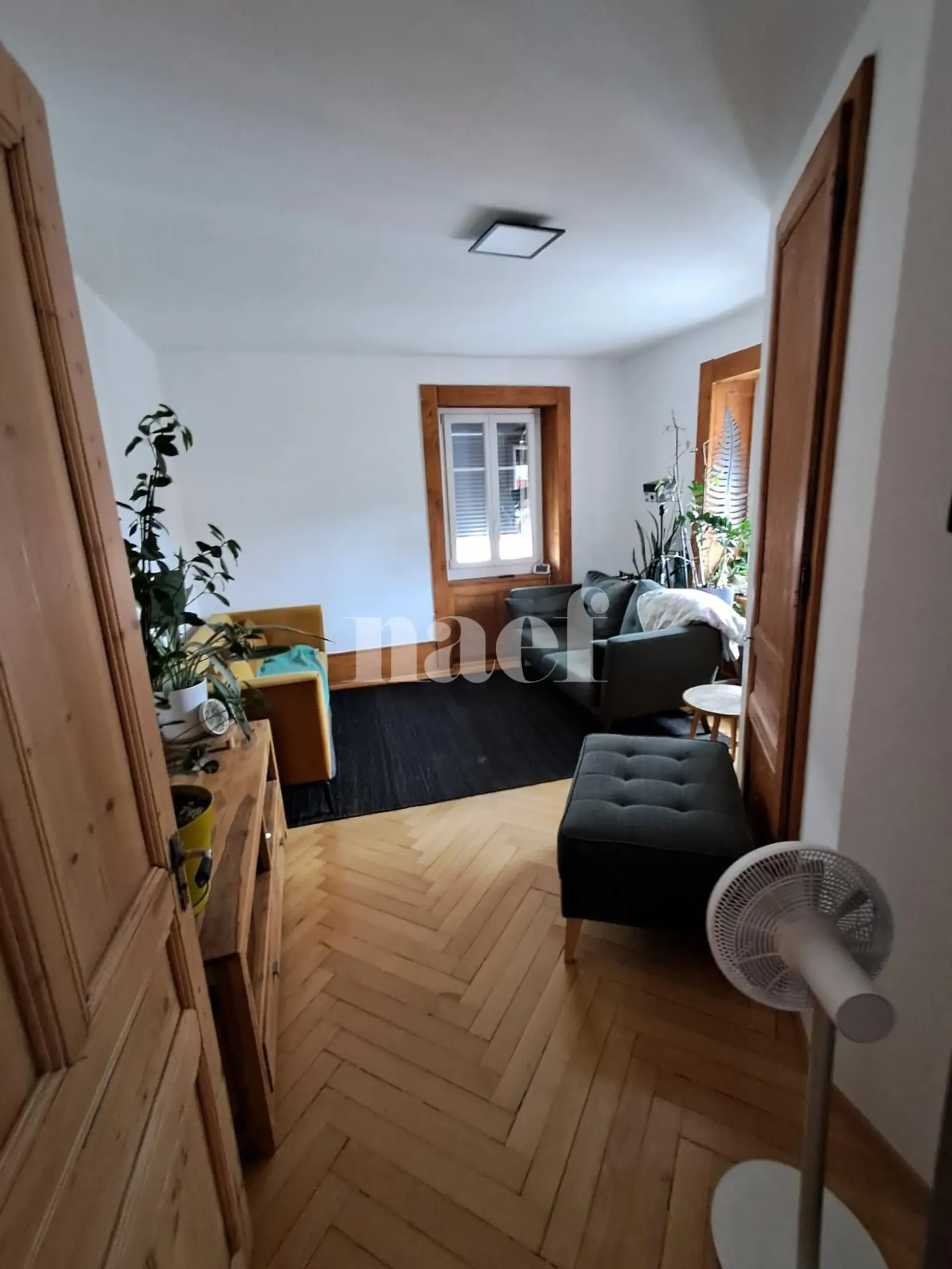 Geräumiges und helles 6.5-Zimmer-Duplex mit Gemeinschaftsgarten