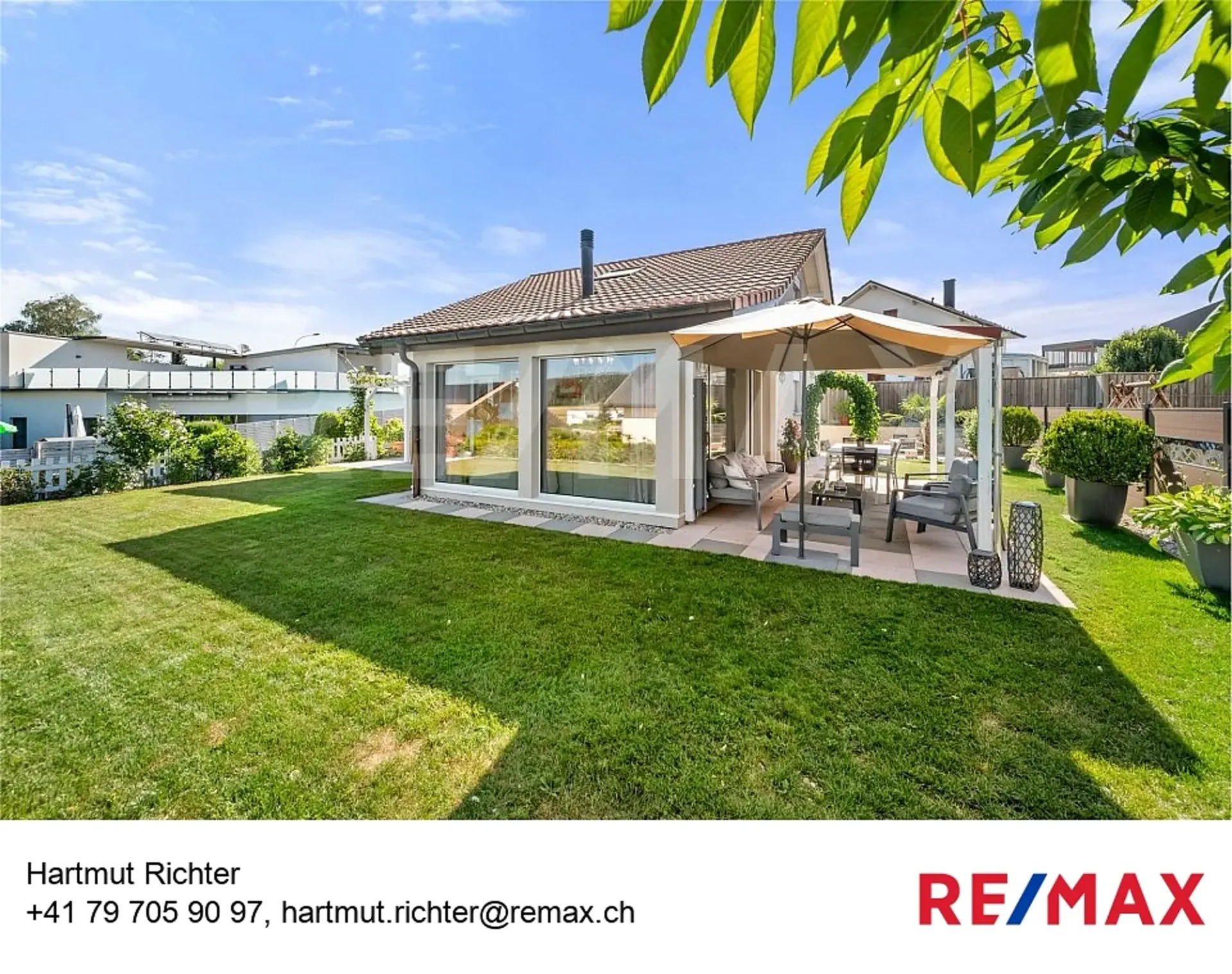 Coup de cur à Chénens : villa lumineuse, jardin d'hiver chauffé et terrasse plein sud !