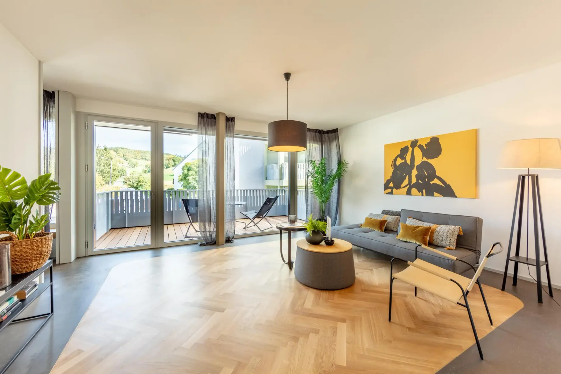 Compact and stylish 2.5-room apartment on the 1st floor