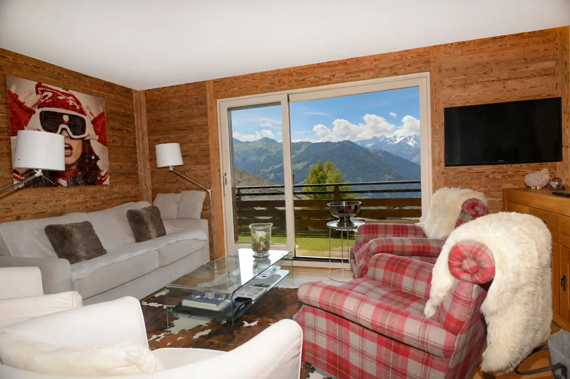 Saison 26/27. Verbier centre, Élégant appartement alpin avec vue panoramique