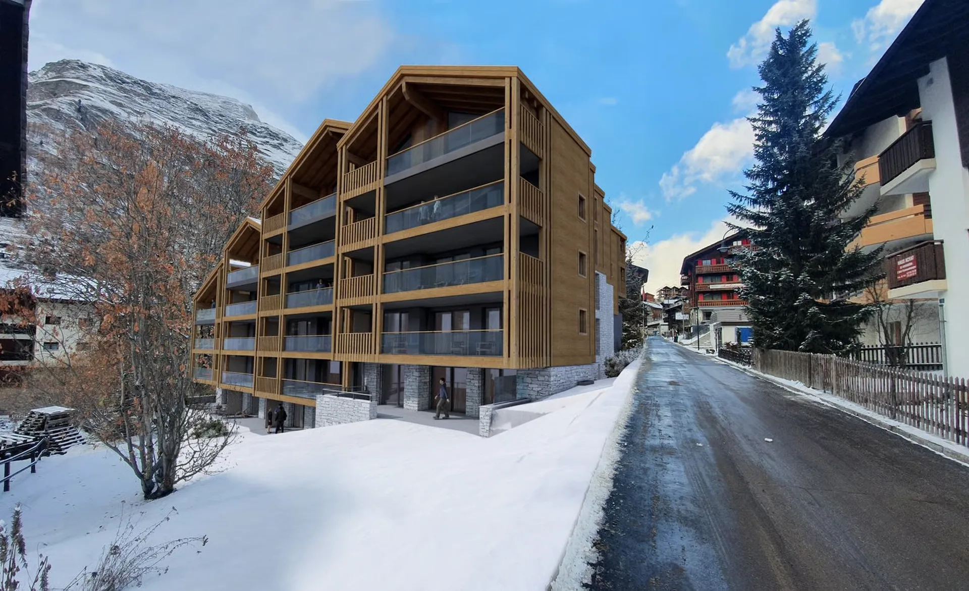 Moderne 2.5-Zimmer-Wohnung in Zermatt – Neubau mit Bergflair