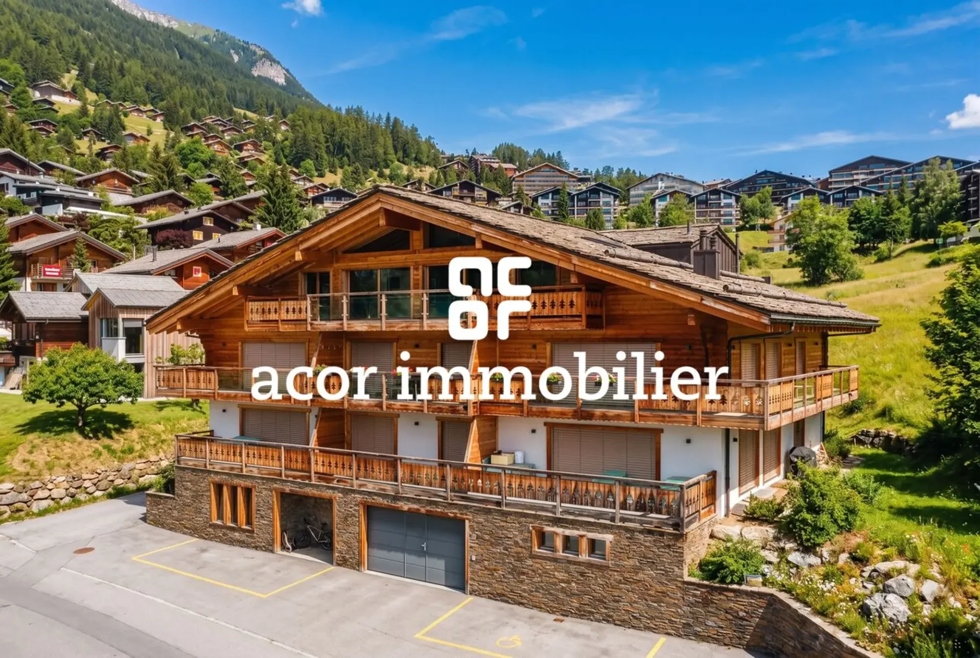 Haute-Nendaz - 4½ neuwertige Wohnung in einer Zweitwohnsitzresidenz